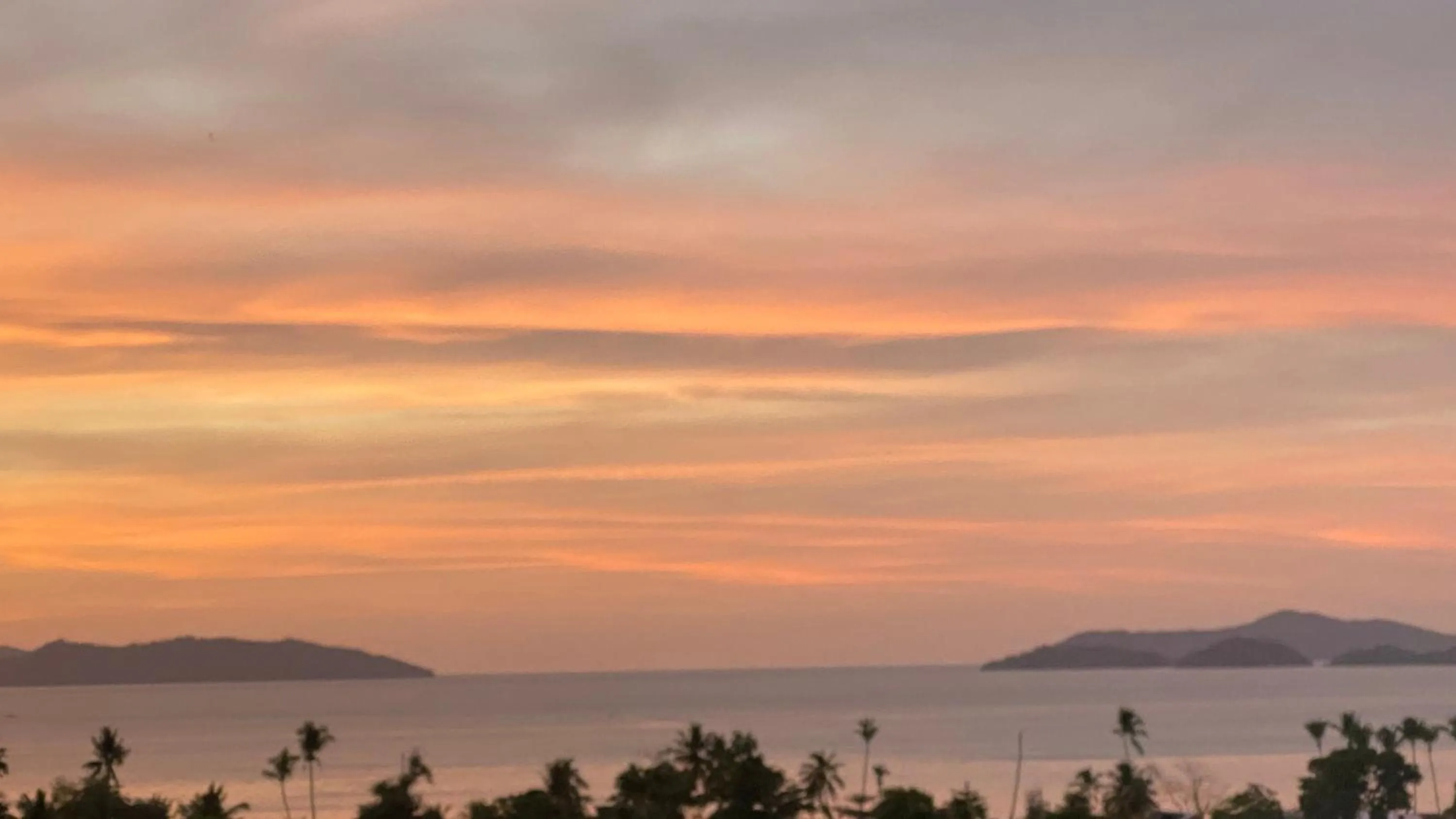 Sunset in Santa Claus Hilltop