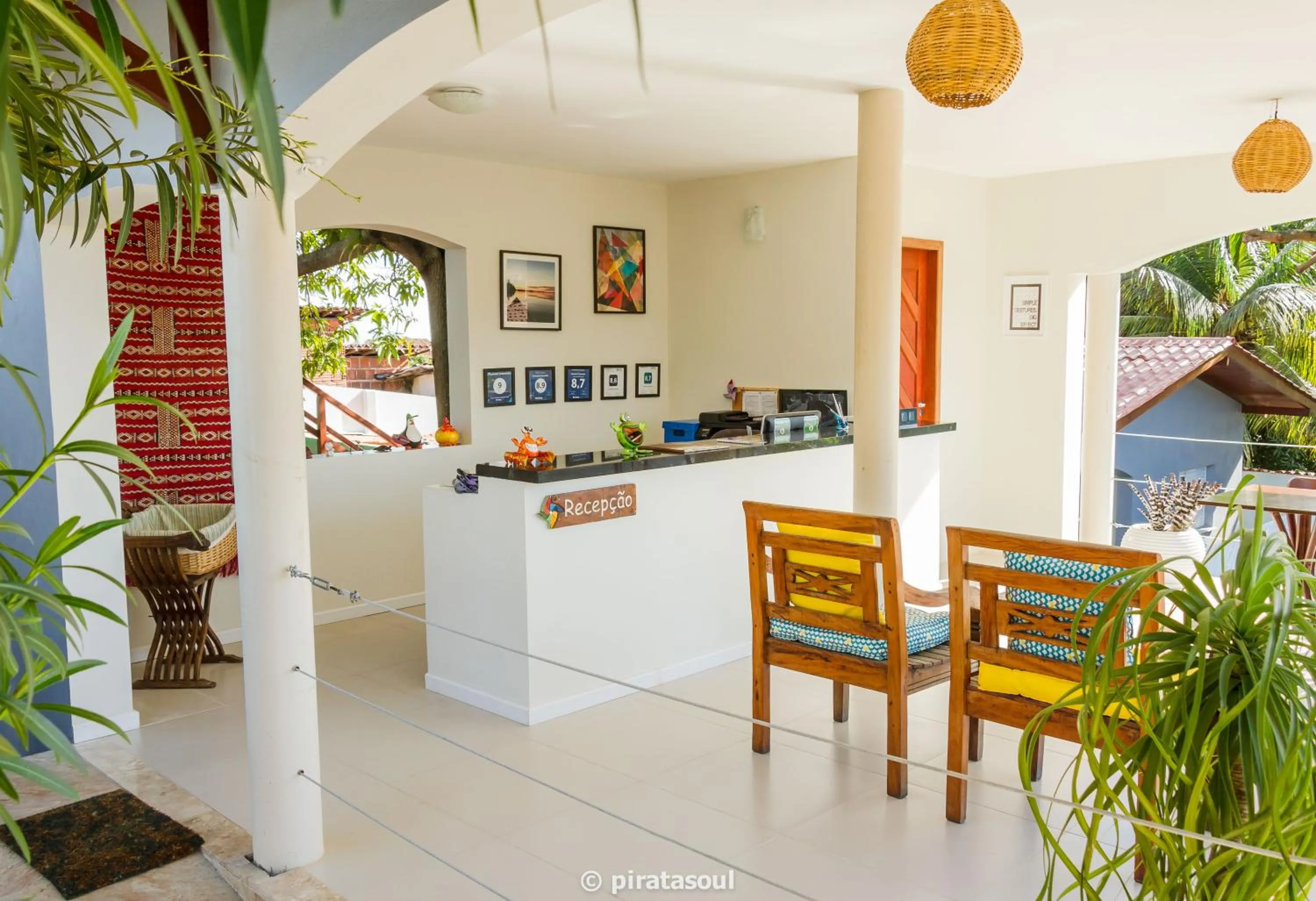 Lobby or reception in Catavento da Pipa