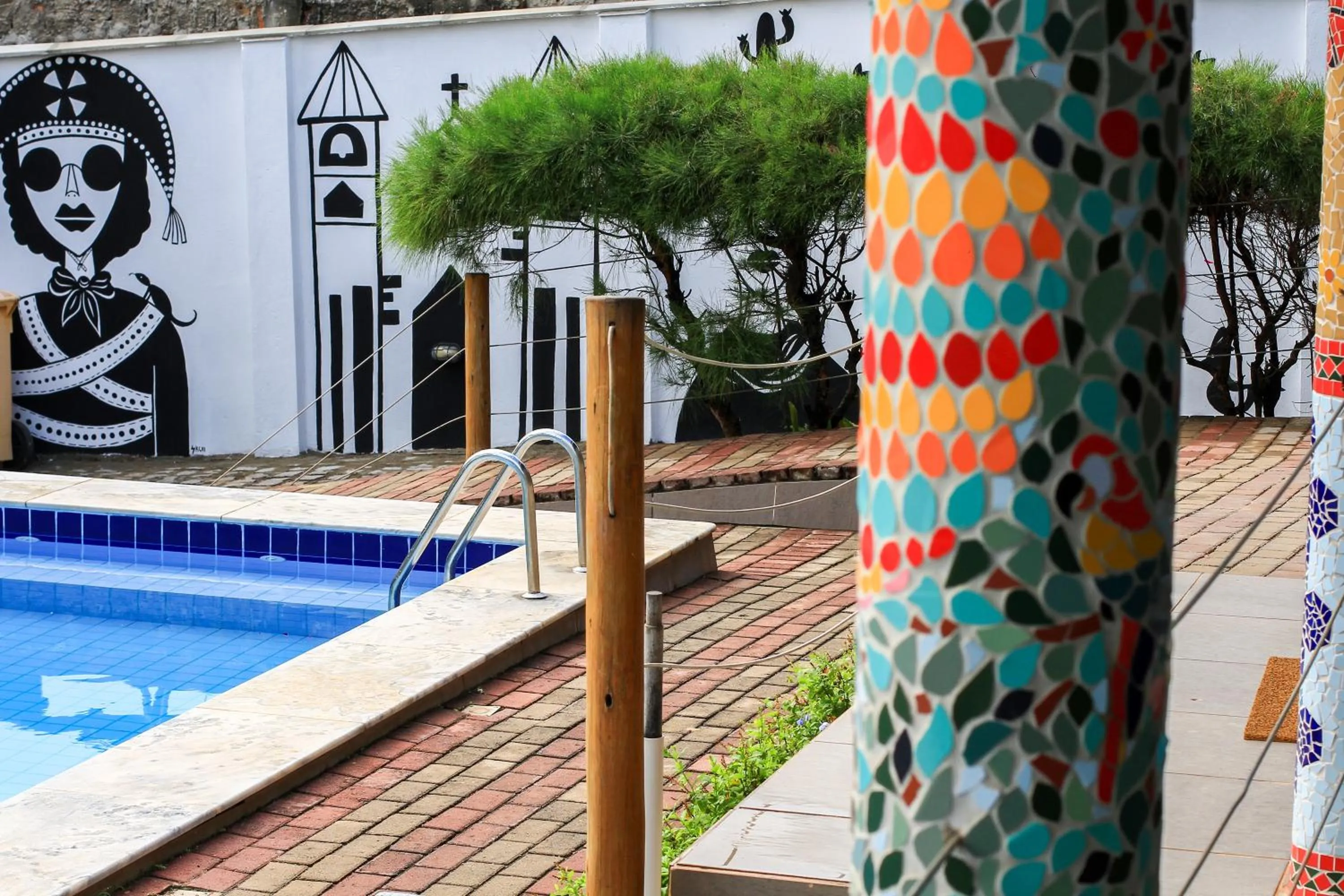 Pool view in Catavento da Pipa