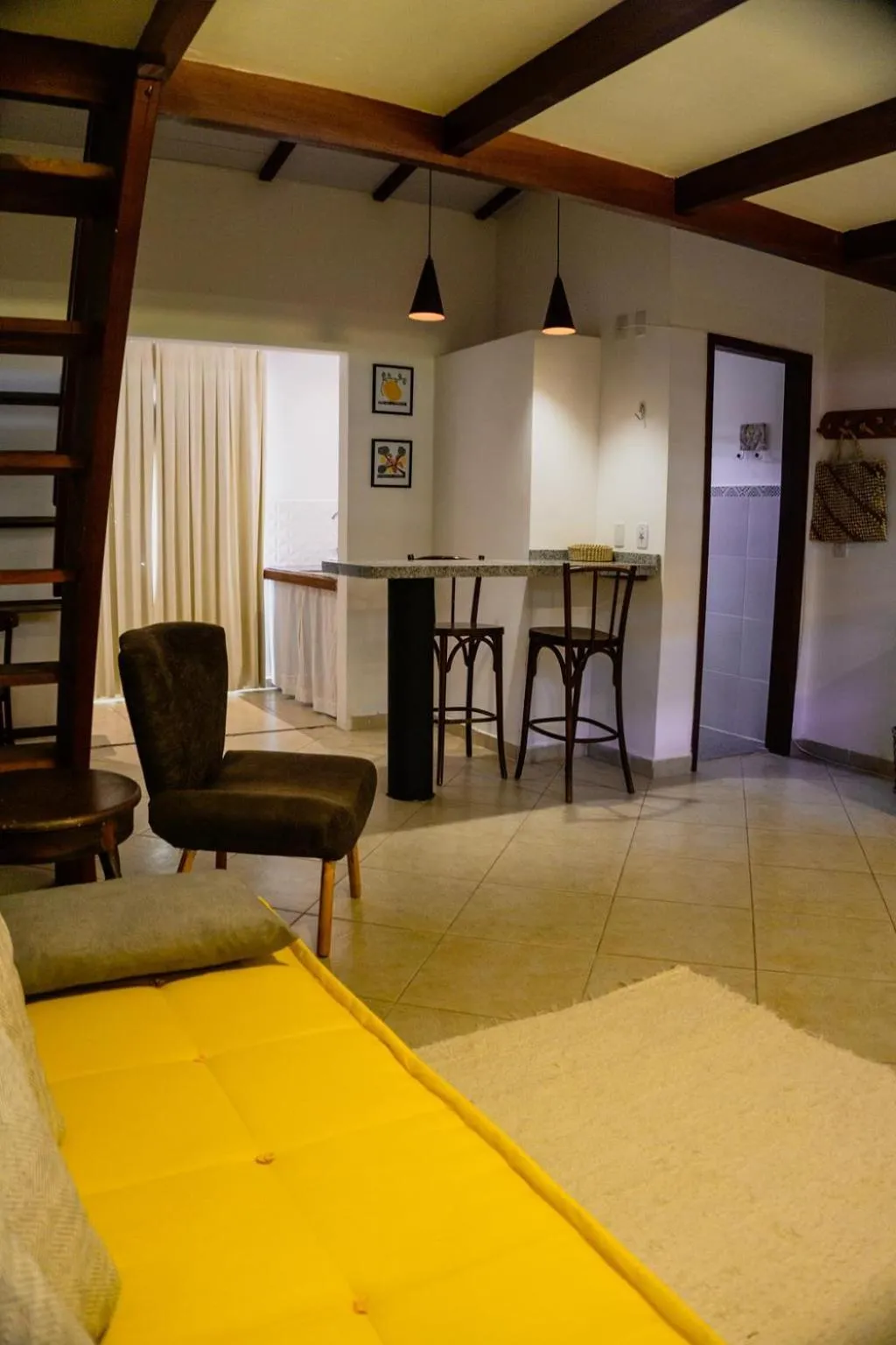 View (from property/room), Bed in Catavento da Pipa