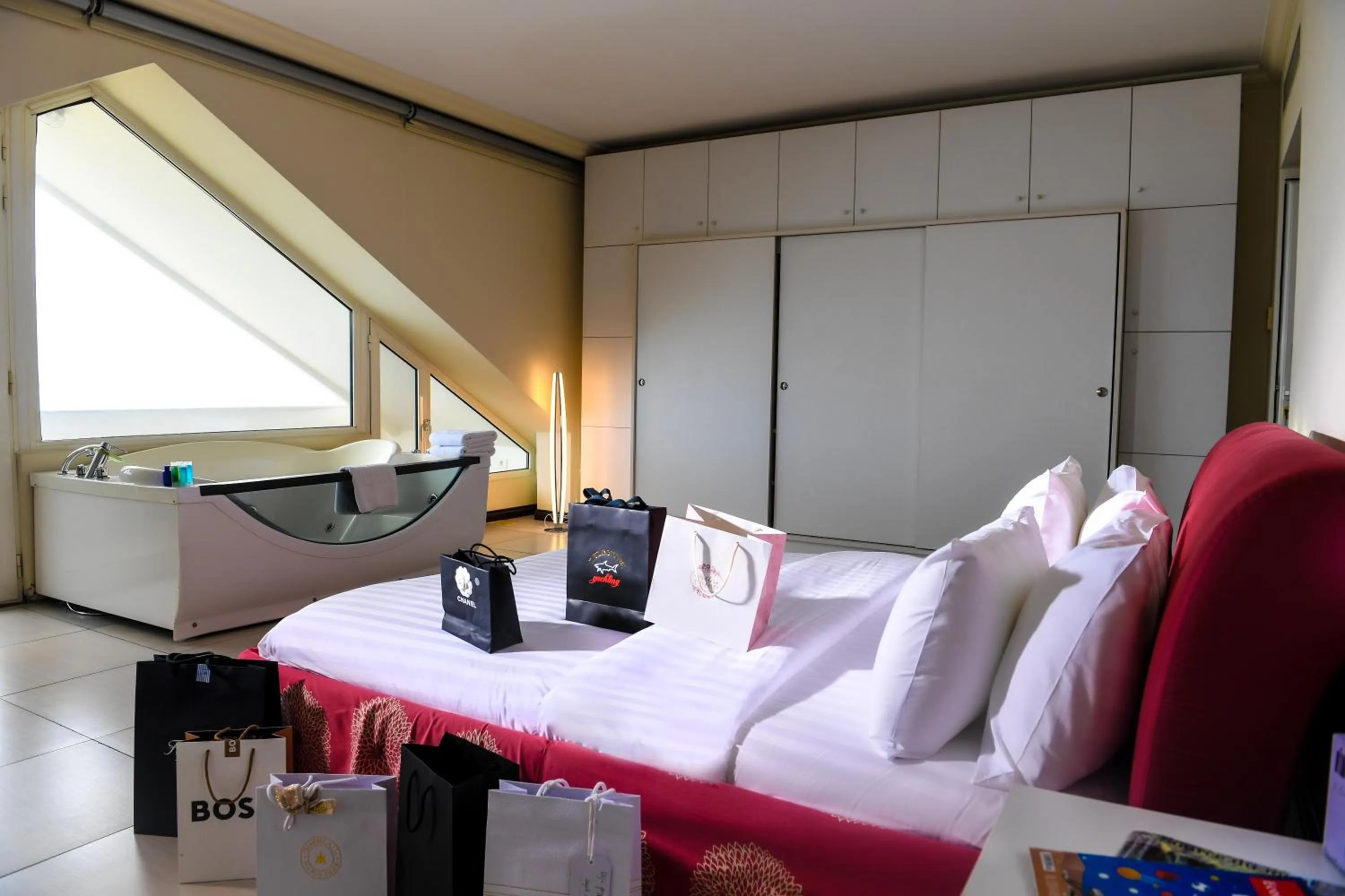 Bed in Portaluna Hotel & Resort