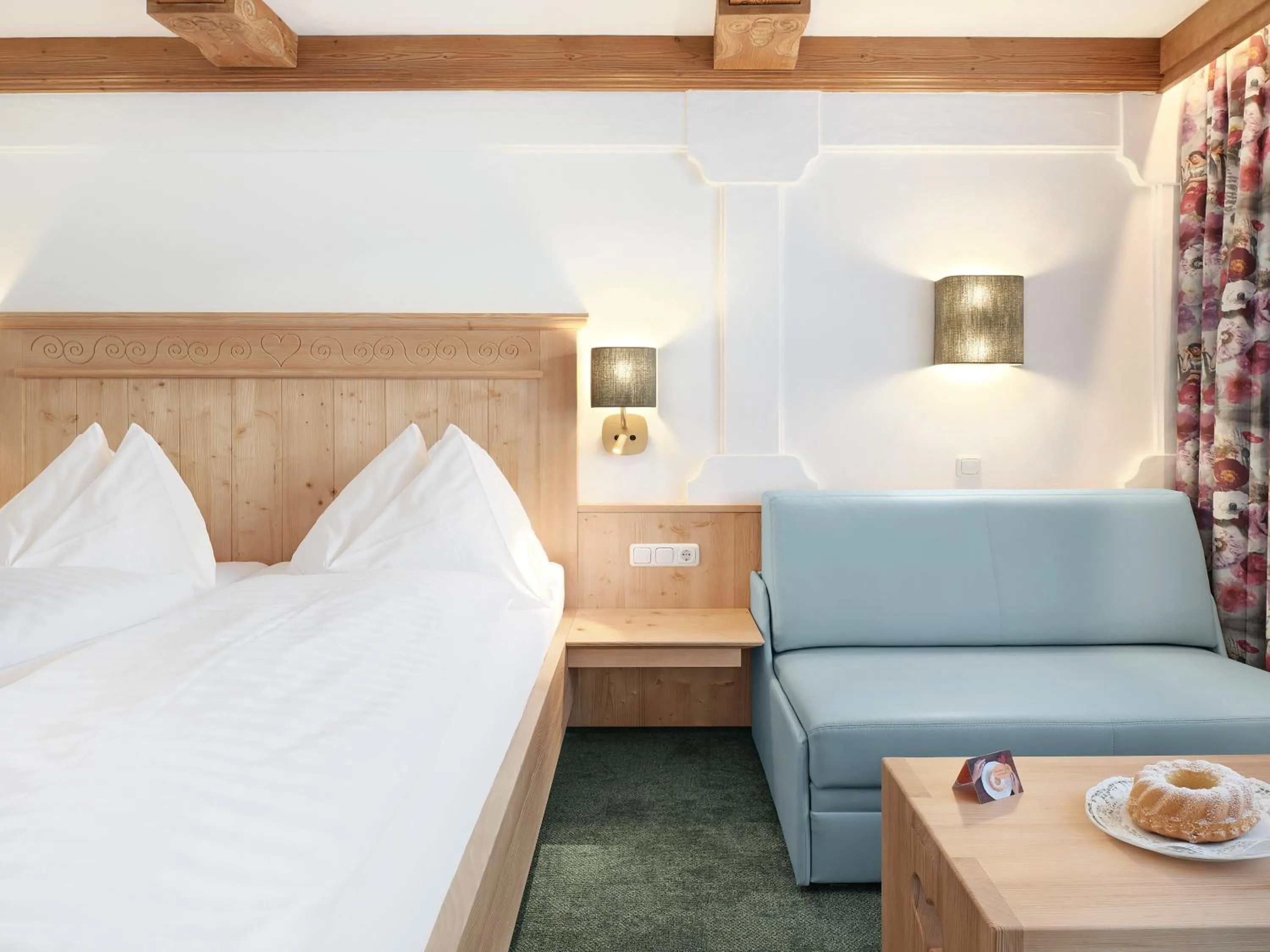 Photo of the whole room, Bed in Genuss - und Vitalhotel Moisl