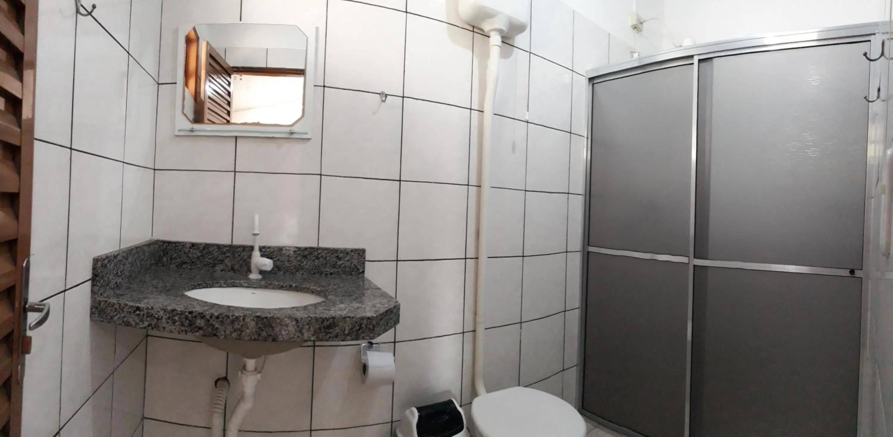 Bathroom in Pousada Jubaia
