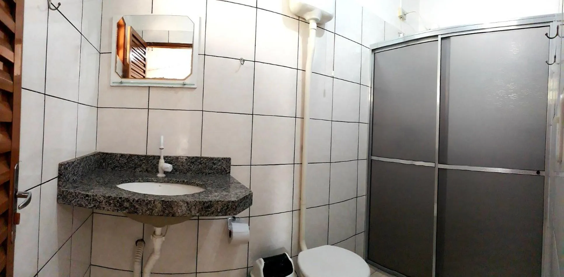 Bathroom in Pousada Jubaia