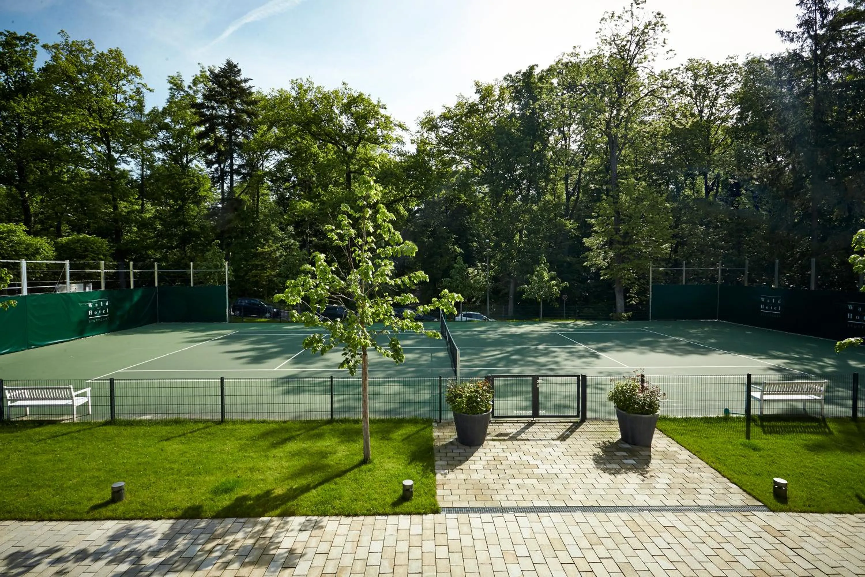 Tennis court in Waldhotel Stuttgart
