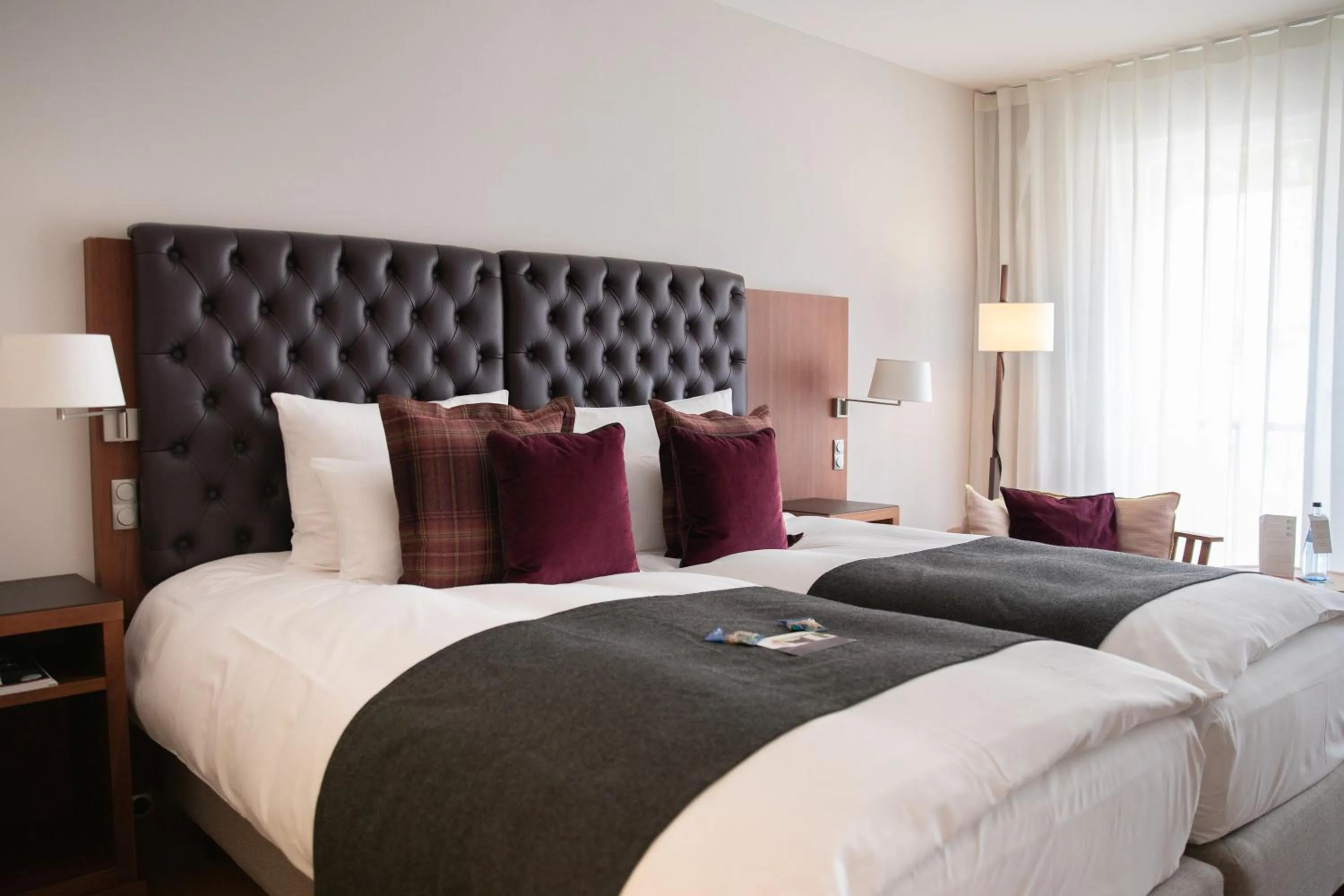 Photo of the whole room, Bed in Waldhotel Stuttgart