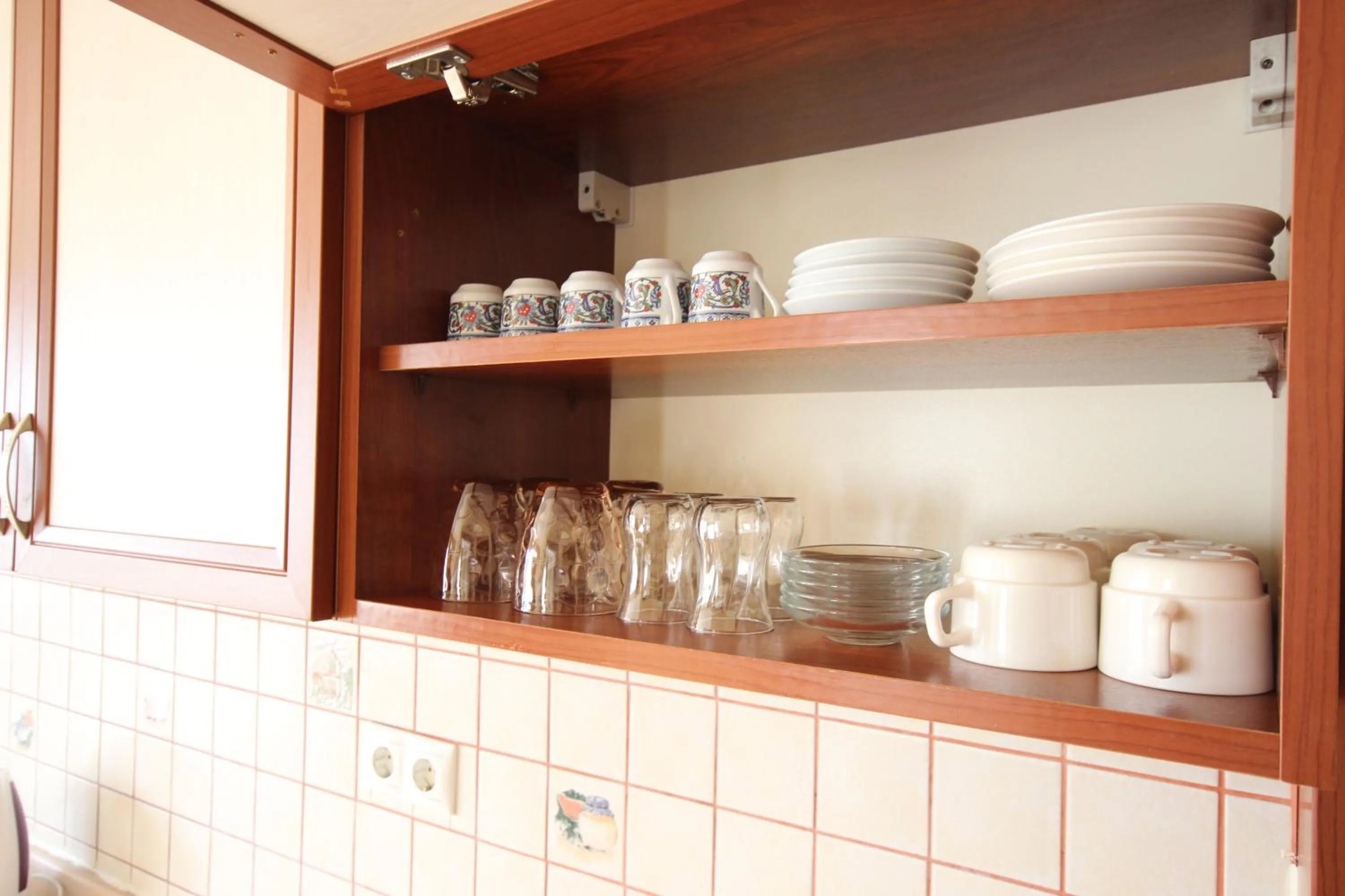 Kitchen or kitchenette in Minta Apart Hotel