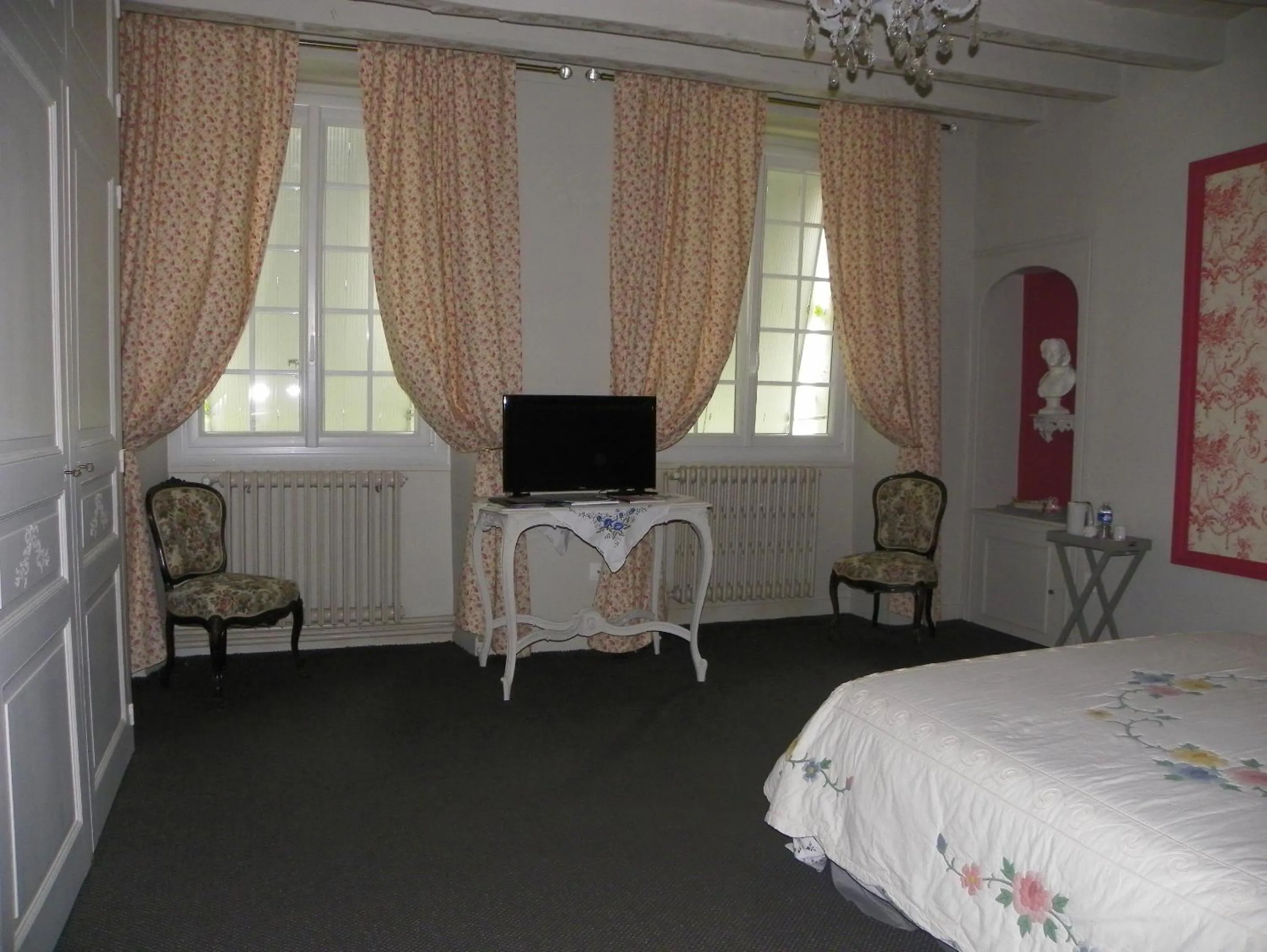 Bed in Chambres d'hôtes du Perray