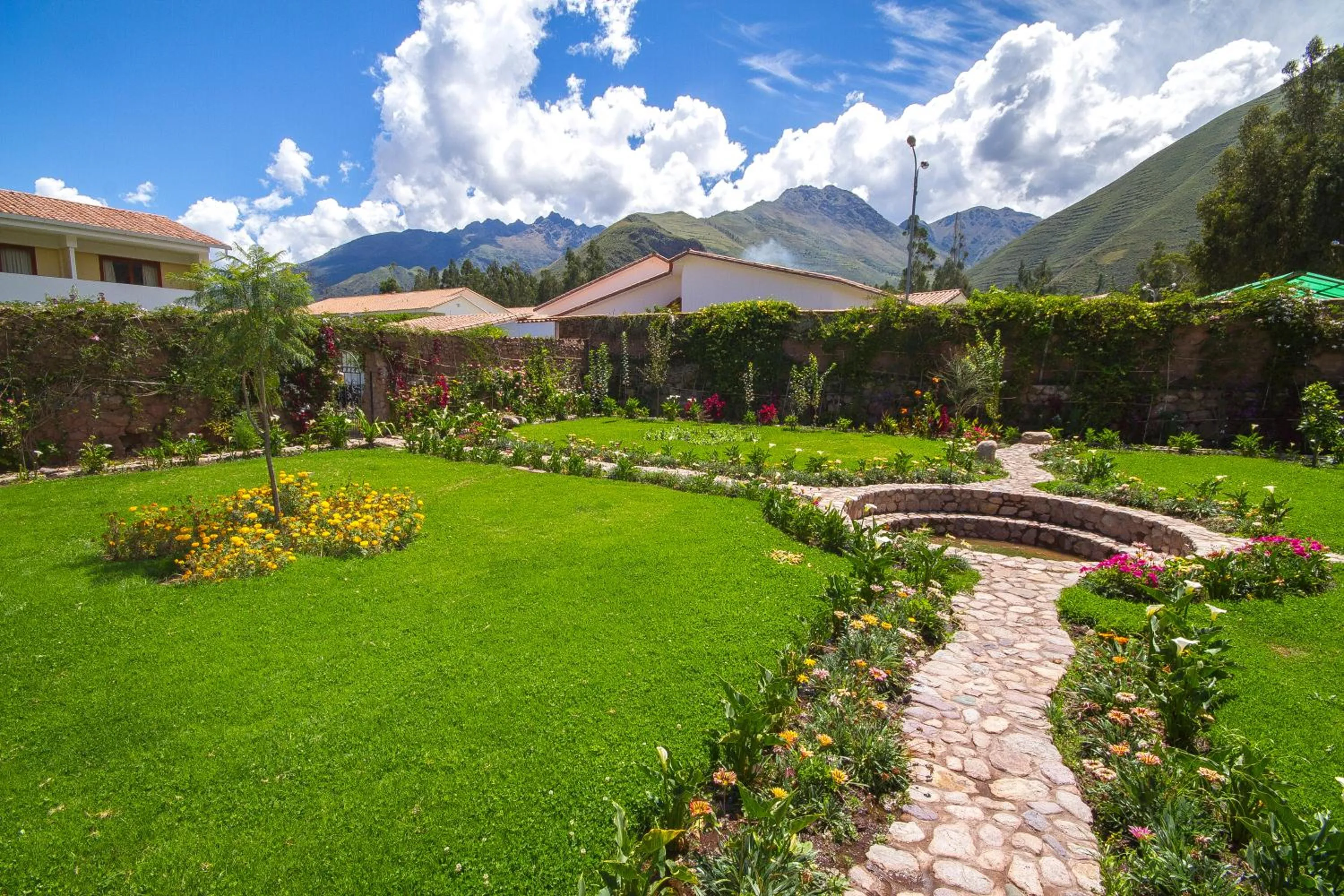 Garden in Hotel Agustos Urubamba