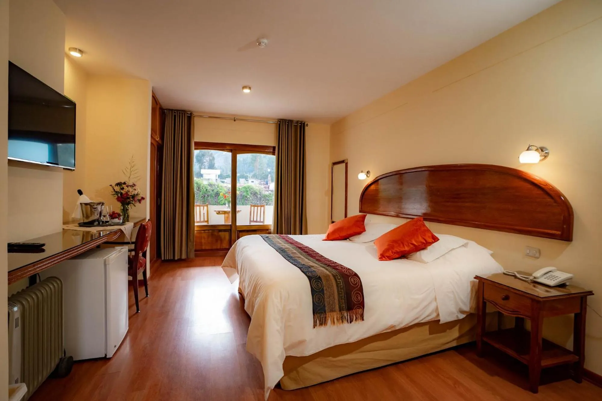 Bed in Hotel Agustos Urubamba