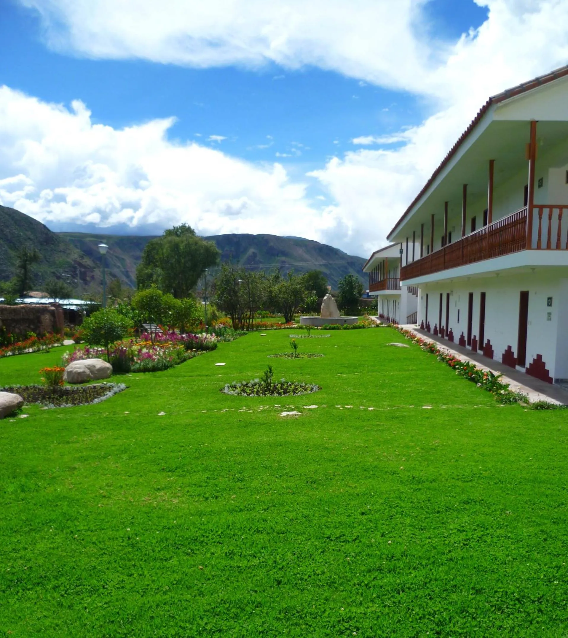 Garden in Hotel Agustos Urubamba