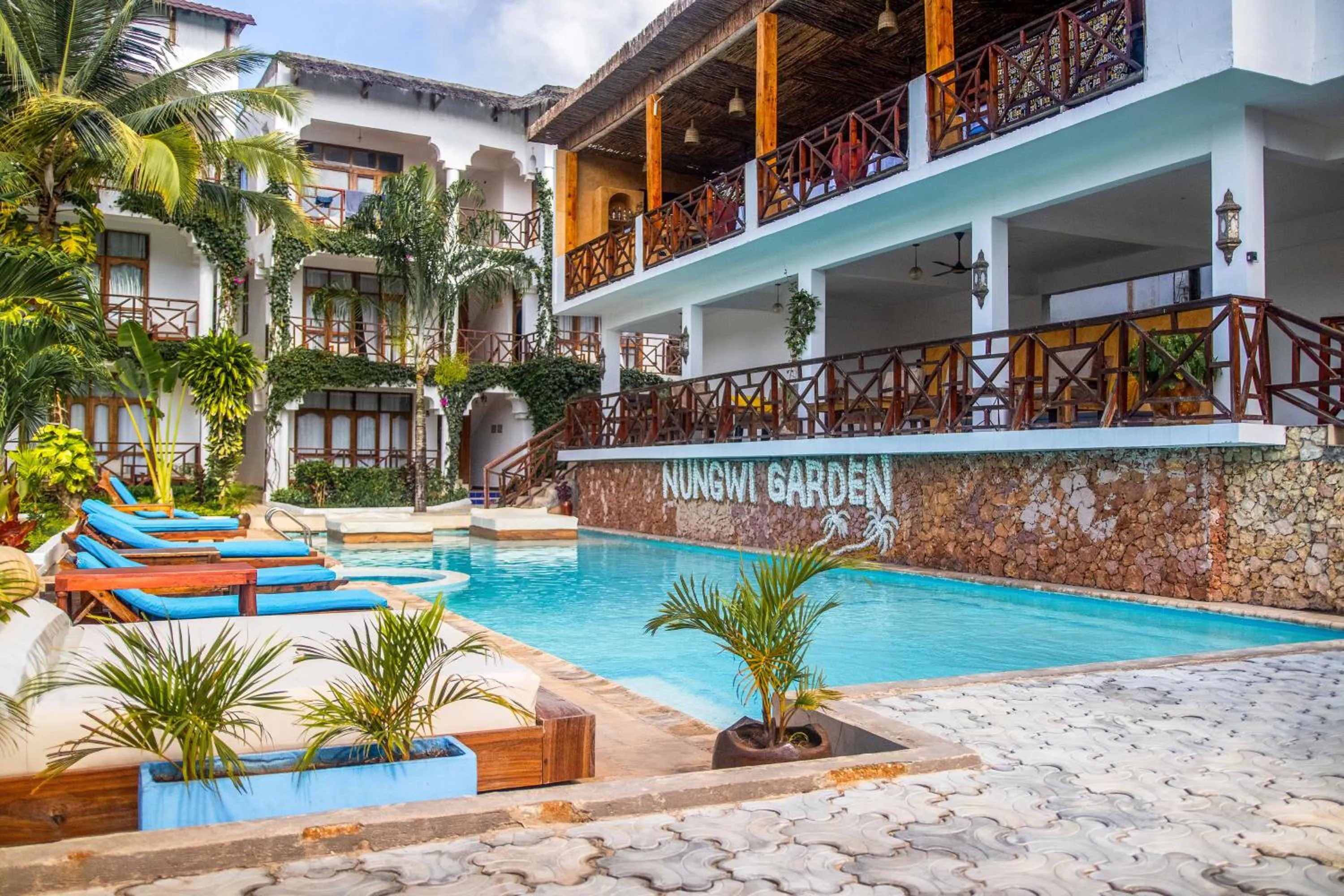 Property building in Nungwi Garden Boutique Hotel