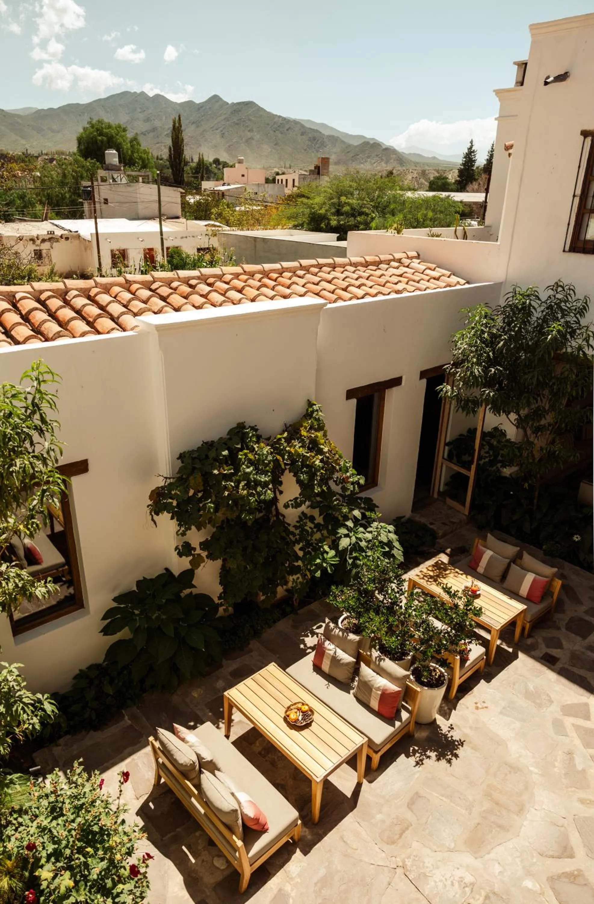 Patio in El Cortijo Hotel Boutique