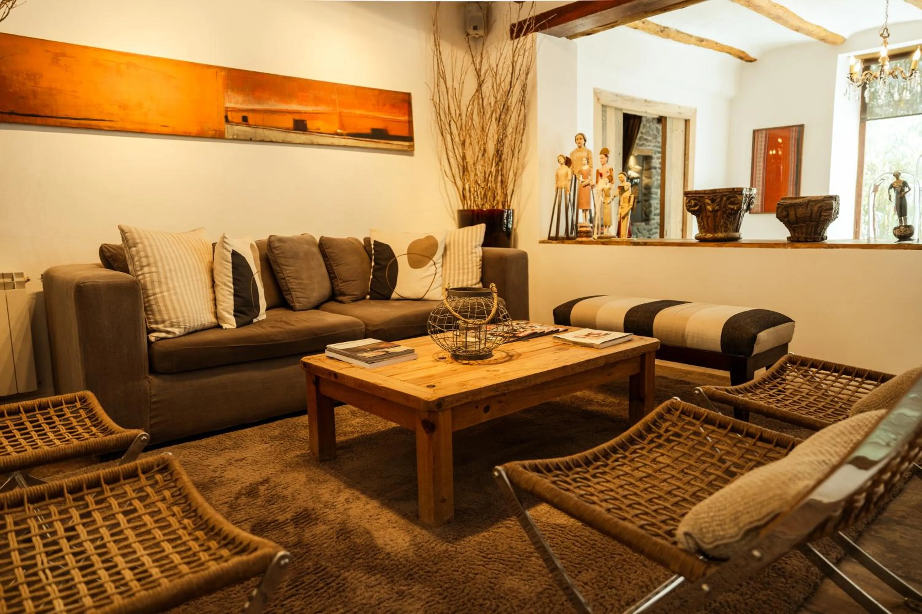 Lobby or reception in El Cortijo Hotel Boutique