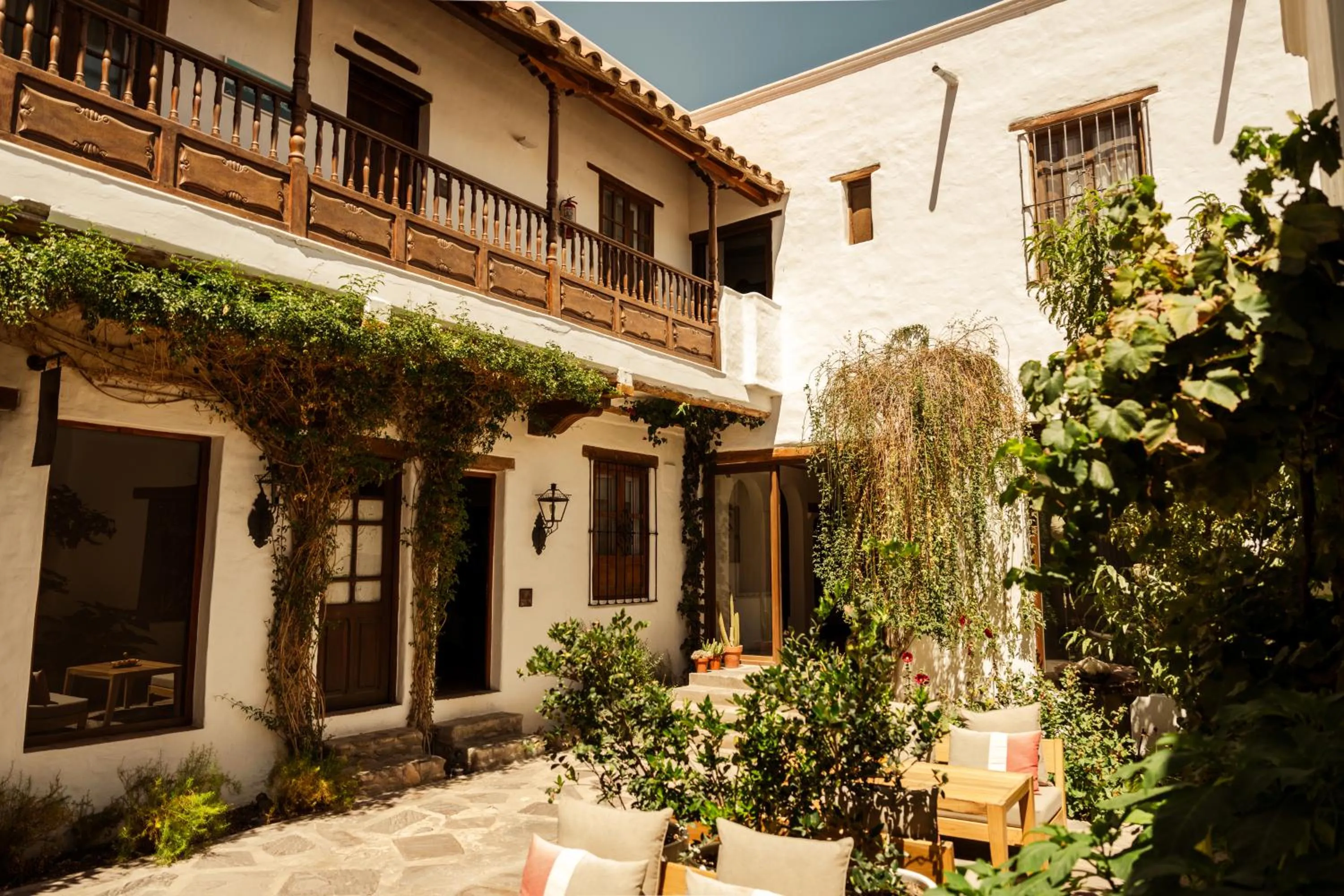 Patio in El Cortijo Hotel Boutique