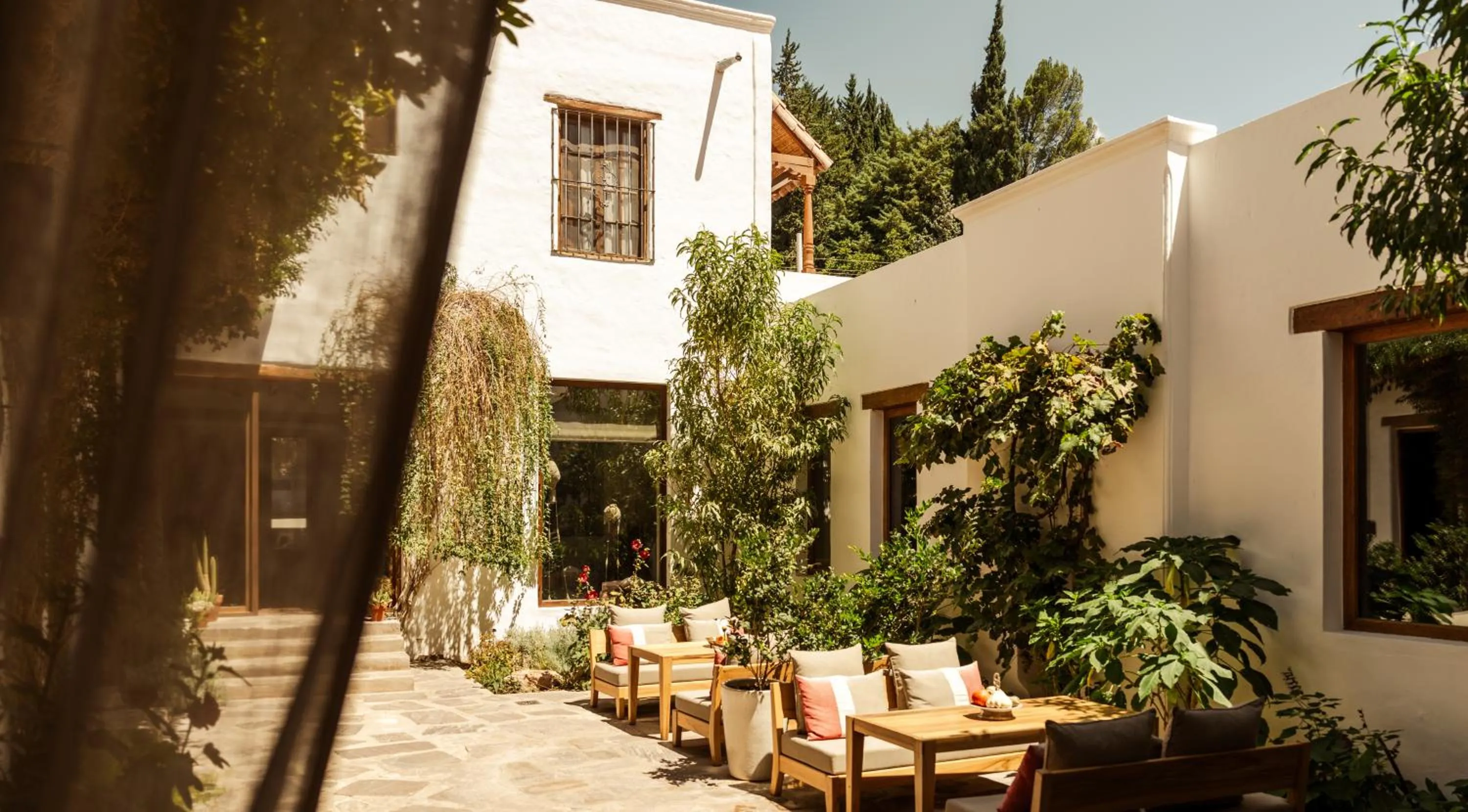 Patio in El Cortijo Hotel Boutique