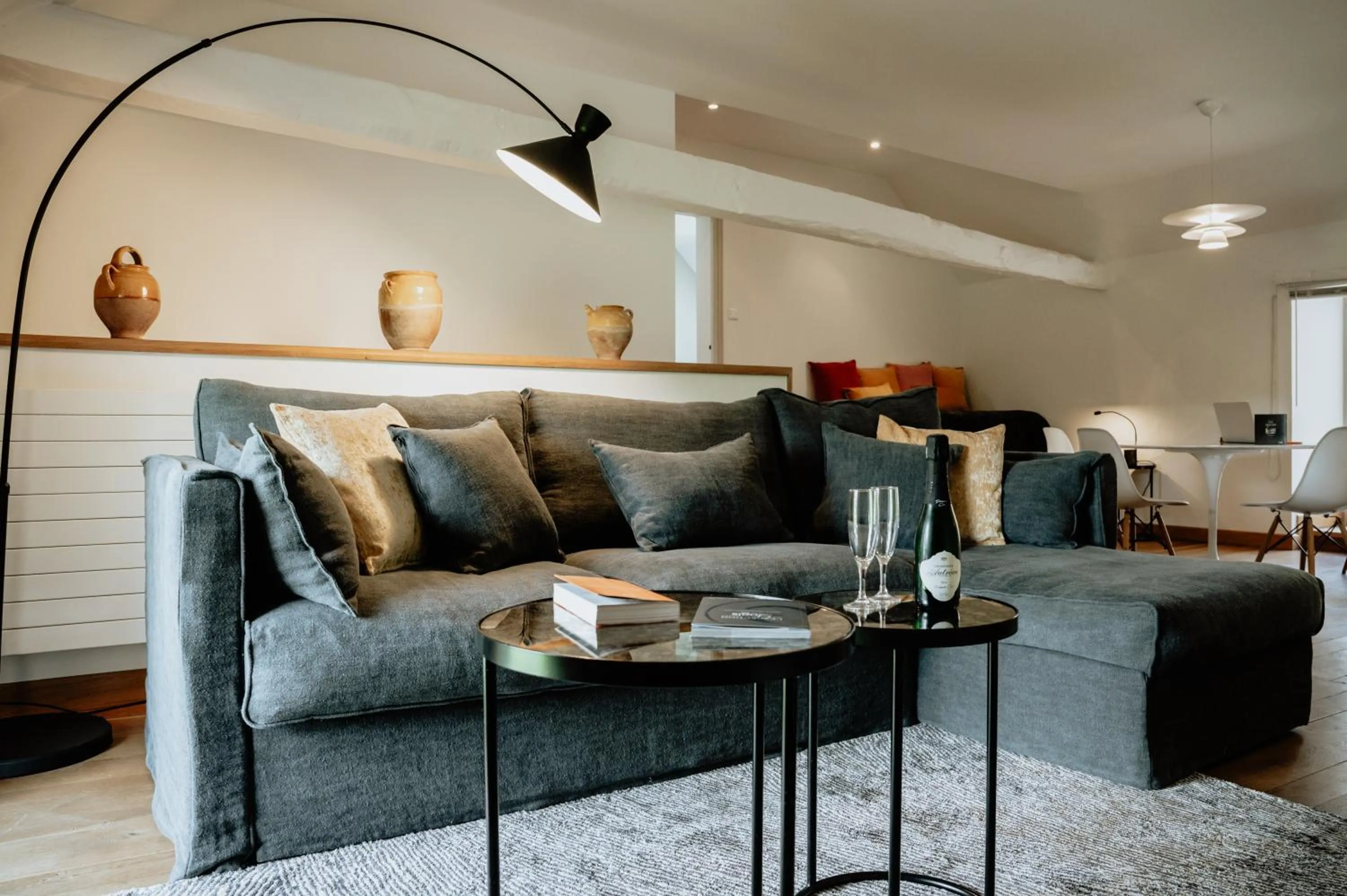 Living room in Château de Labro - Teritoria