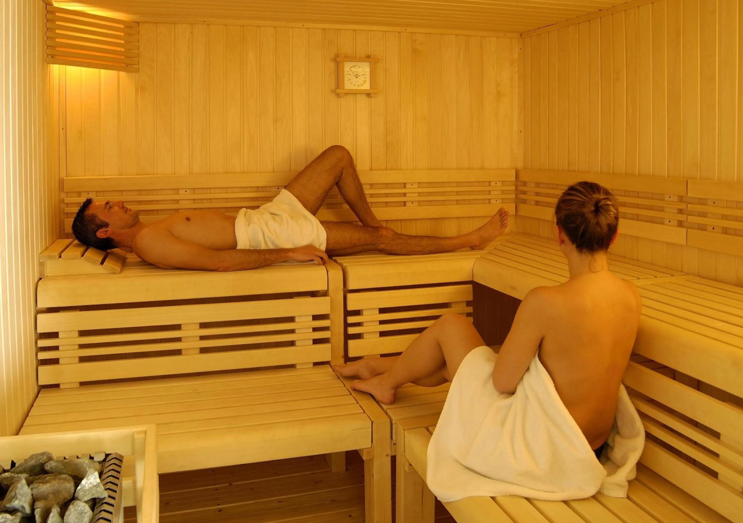 Sauna in Château de Labro - Teritoria