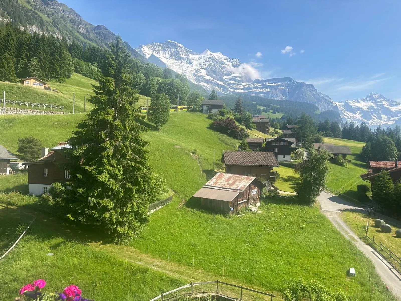 Day in Guest Rooms with a great view at Residence Brunner