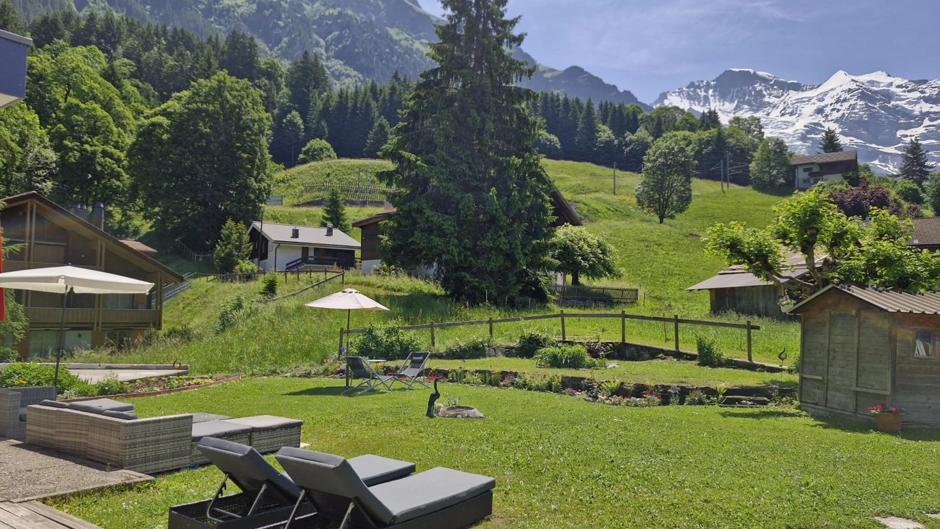 Day in Guest Rooms with a great view at Residence Brunner