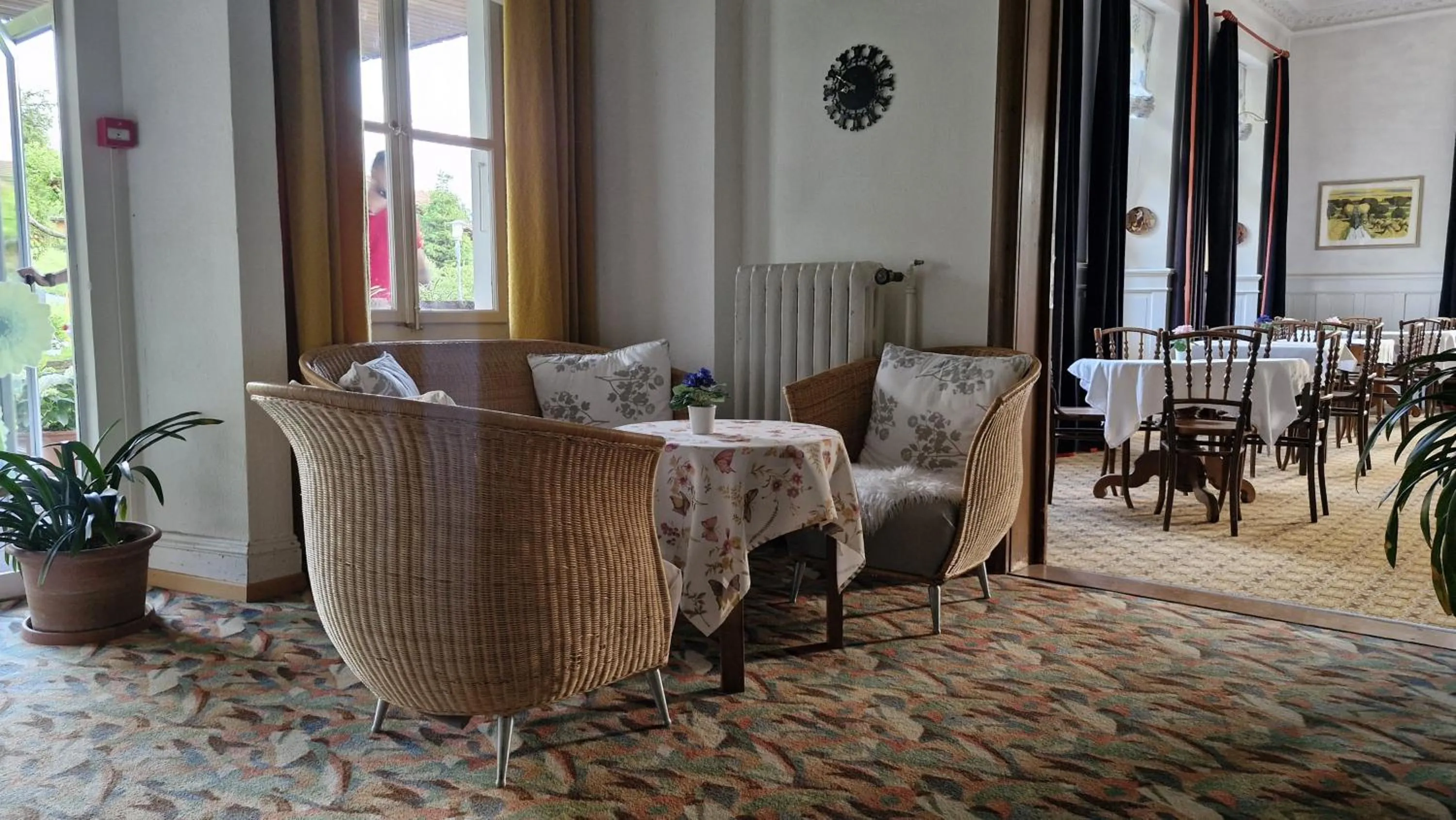 Lounge or bar in Guest Rooms with a great view at Residence Brunner