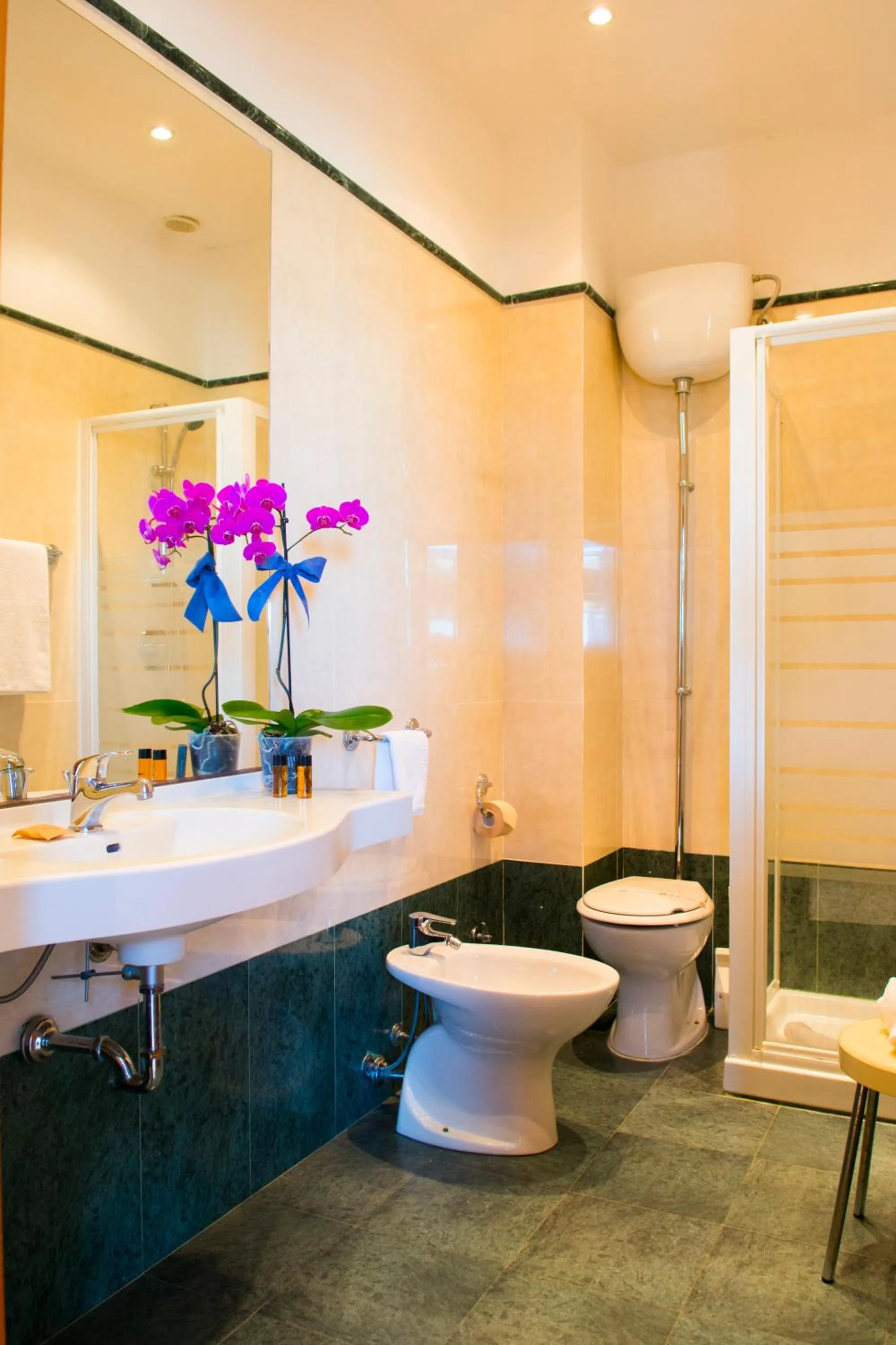 Bathroom in Hotel Dei Pini