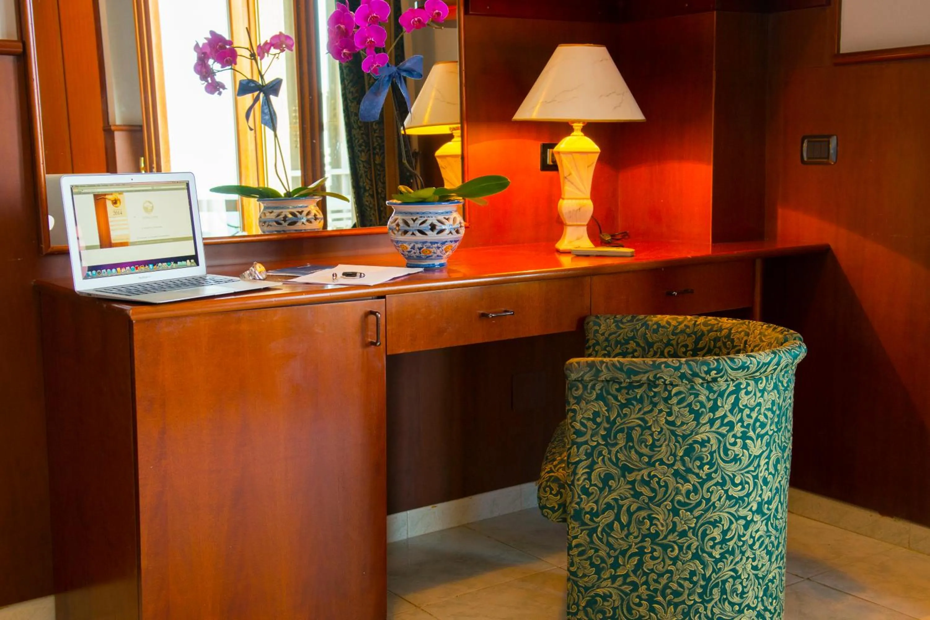 Decorative detail in Hotel Dei Pini