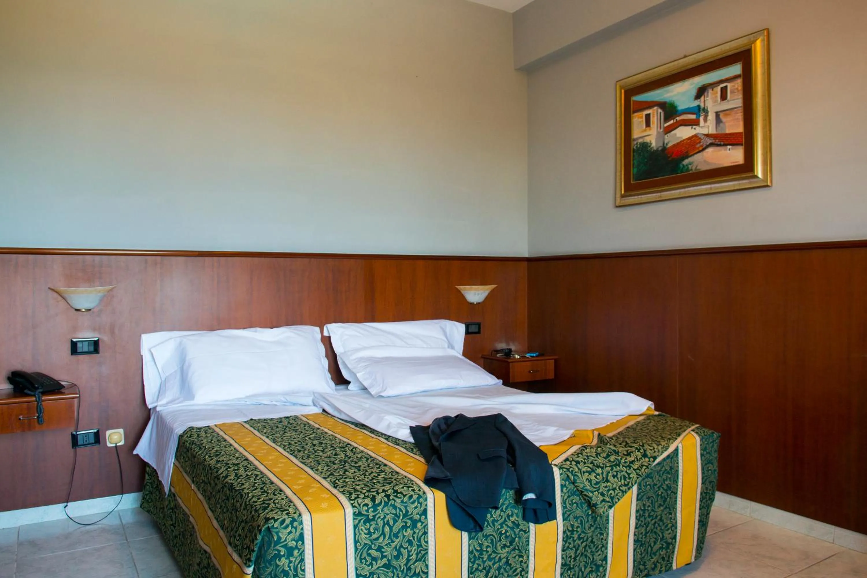 Bed in Hotel Dei Pini