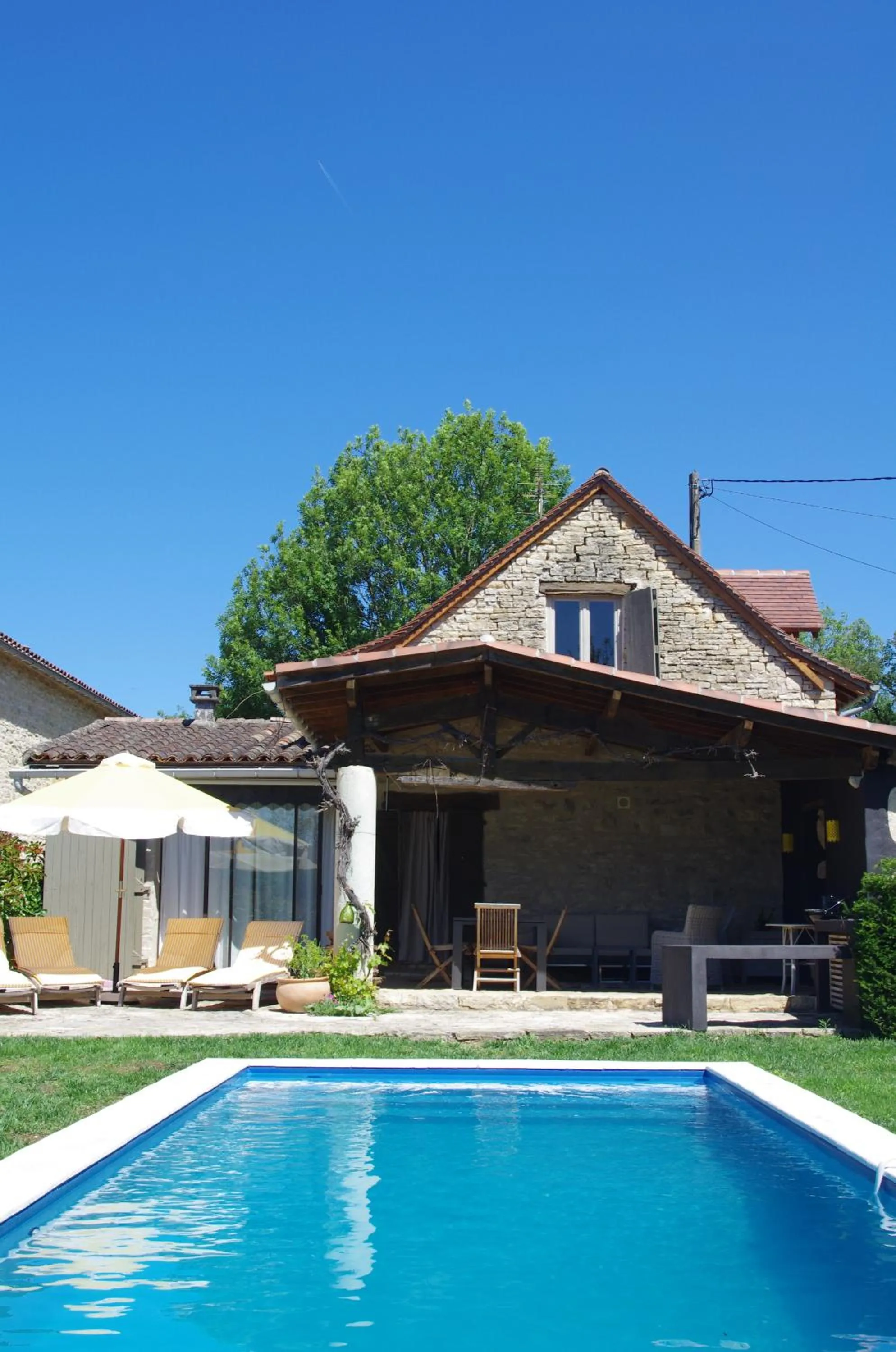 Swimming pool in Le Mas de Laché
