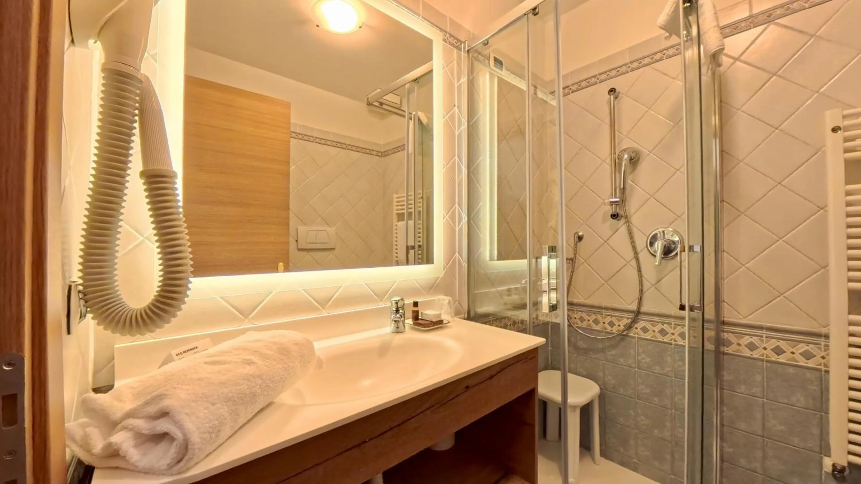 Bathroom in Hotel Cristallo