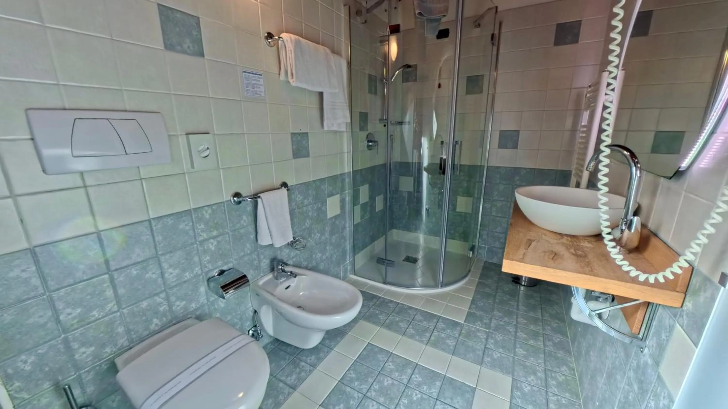 Bathroom in Hotel Cristallo