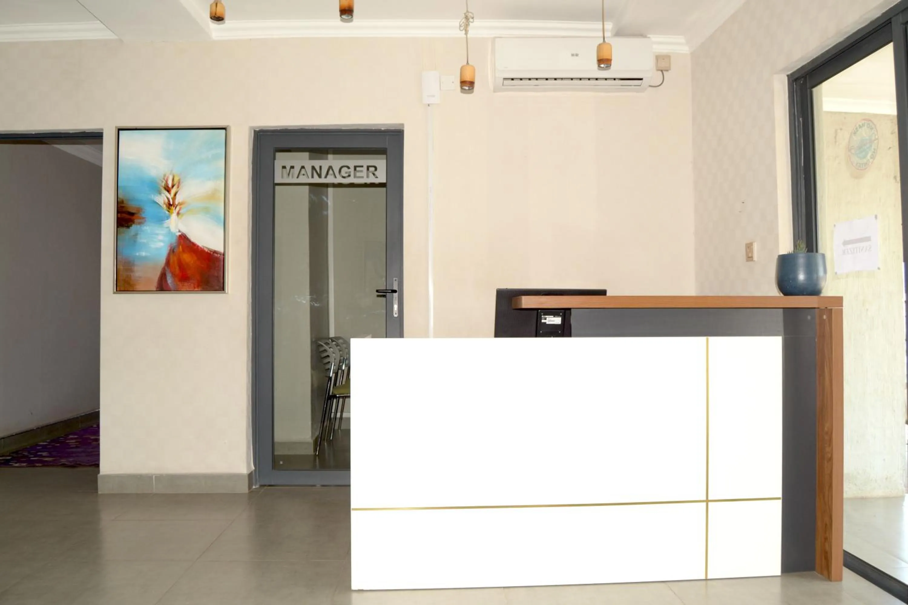 Lobby or reception in Phudzi Hotel