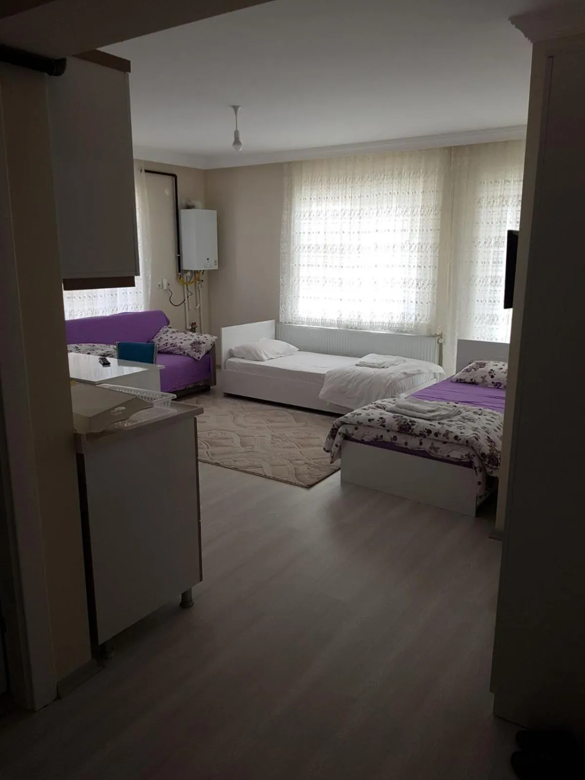 Bed in Dr Aslan Apart Hotel