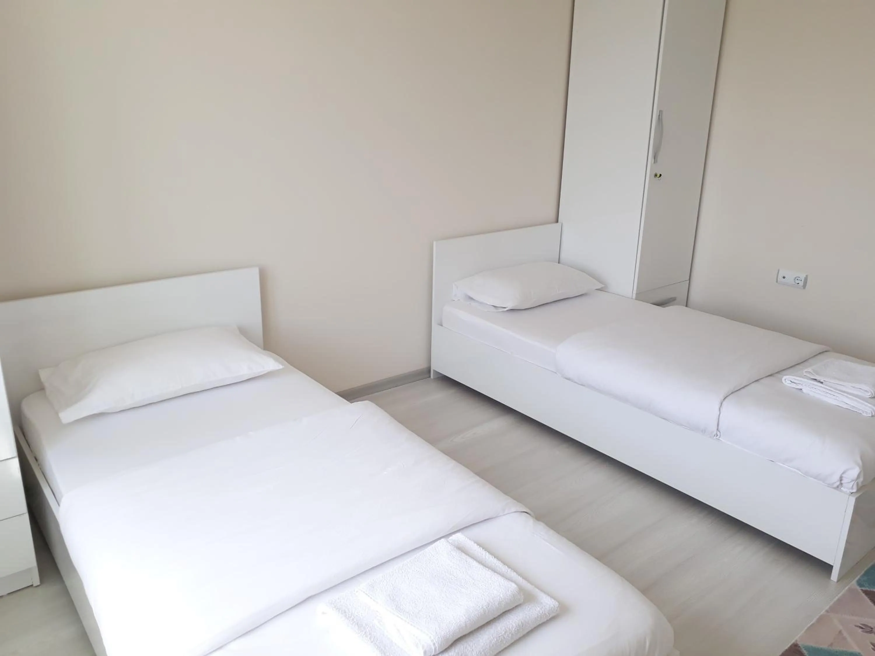 Bed in Dr Aslan Apart Hotel