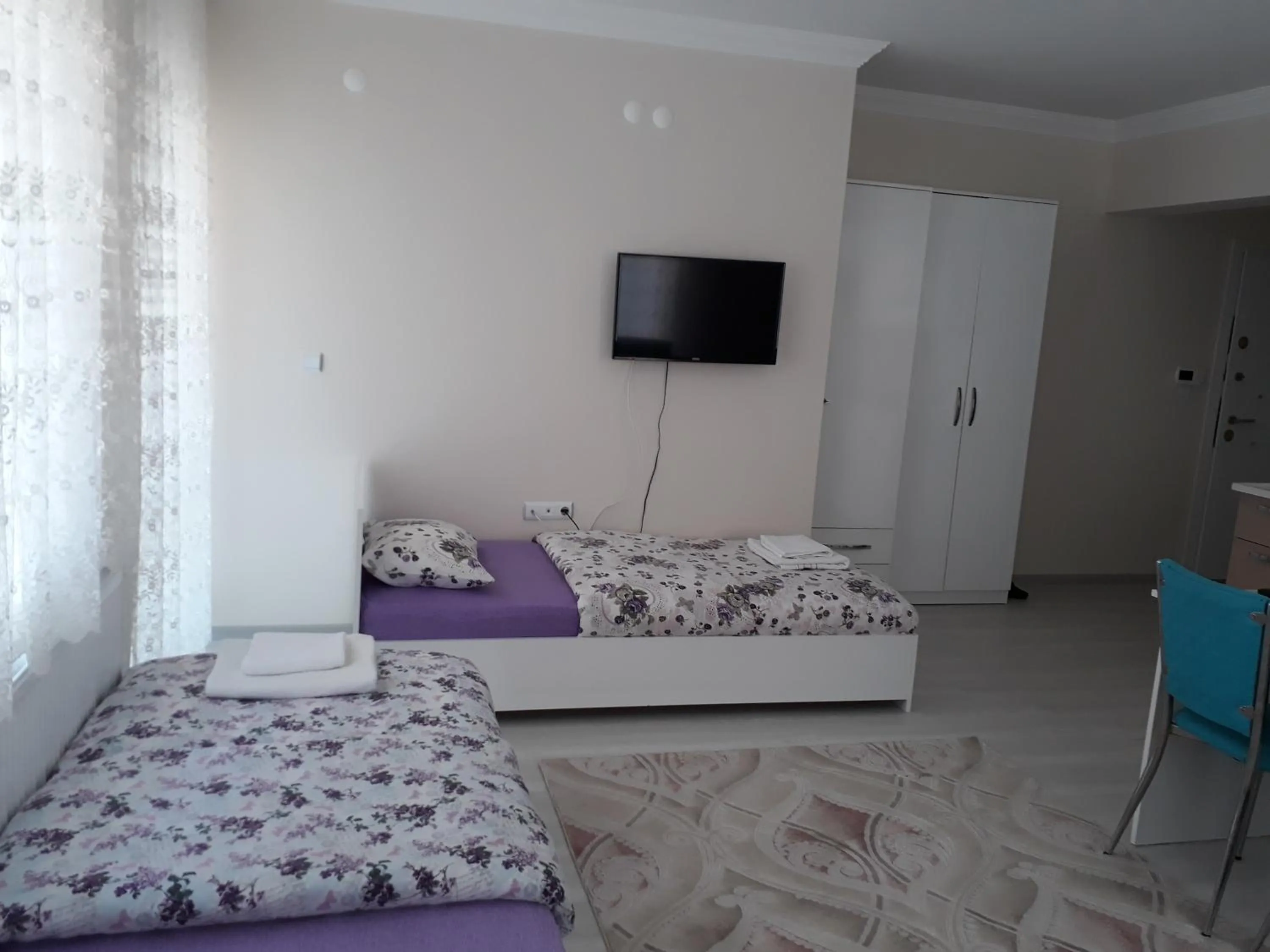 Bed in Dr Aslan Apart Hotel