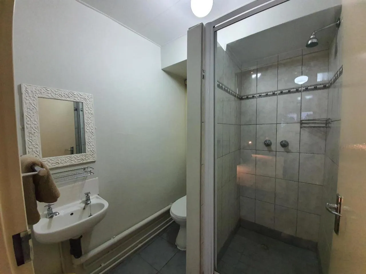 Shower in Riviera Hotel Durban