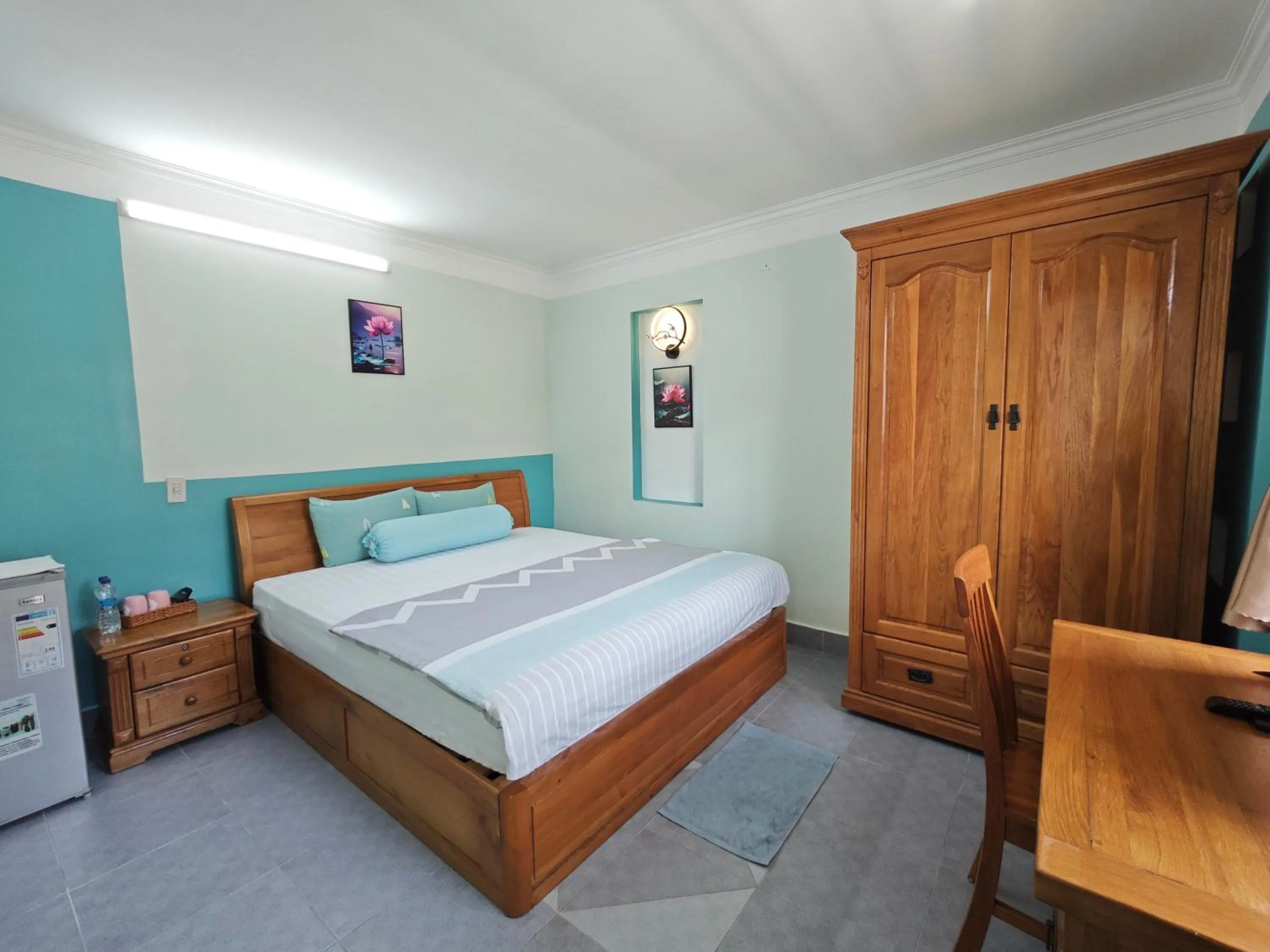 Bed in Winter Spring Homestay