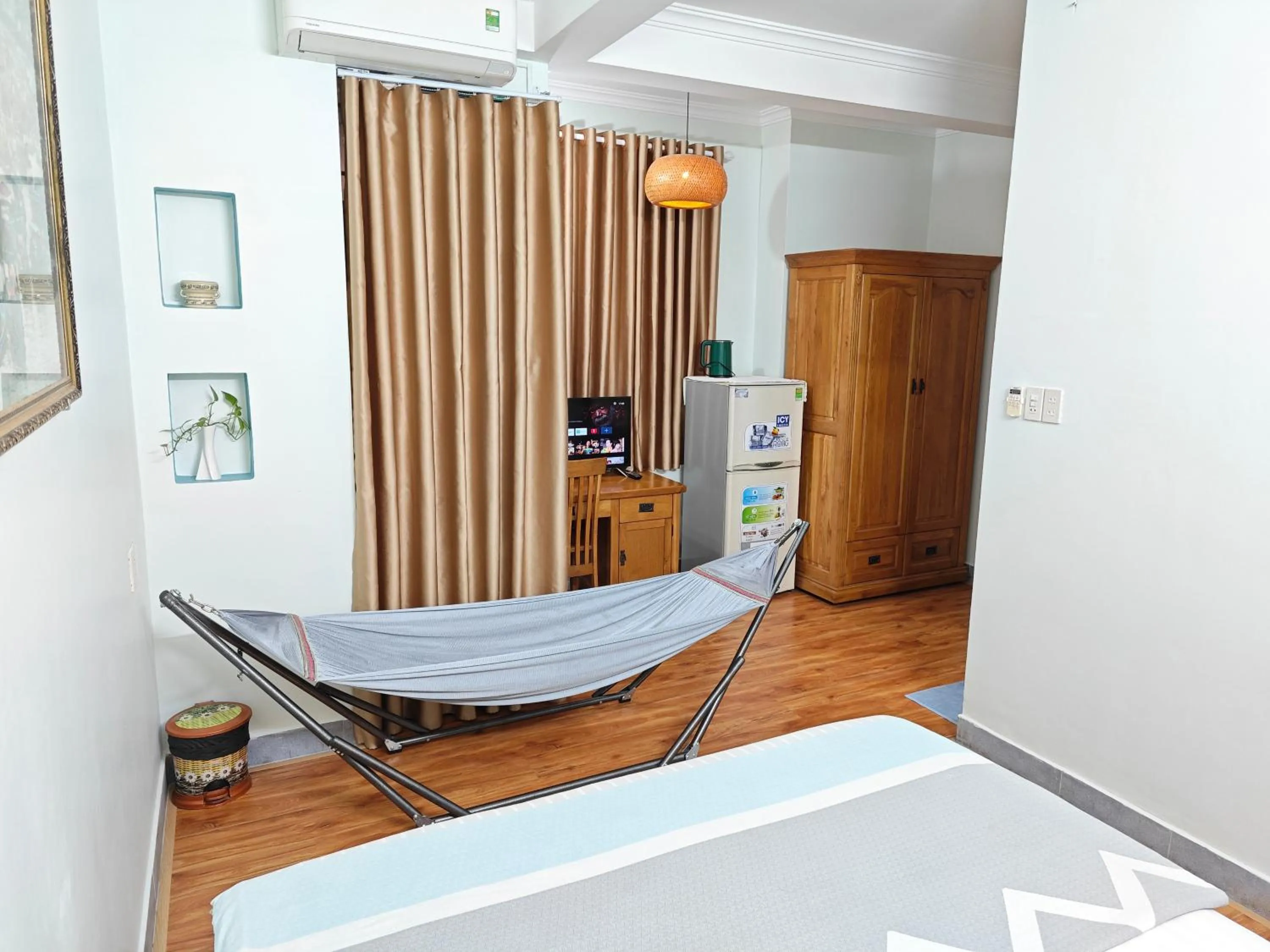 Bed in Winter Spring Homestay