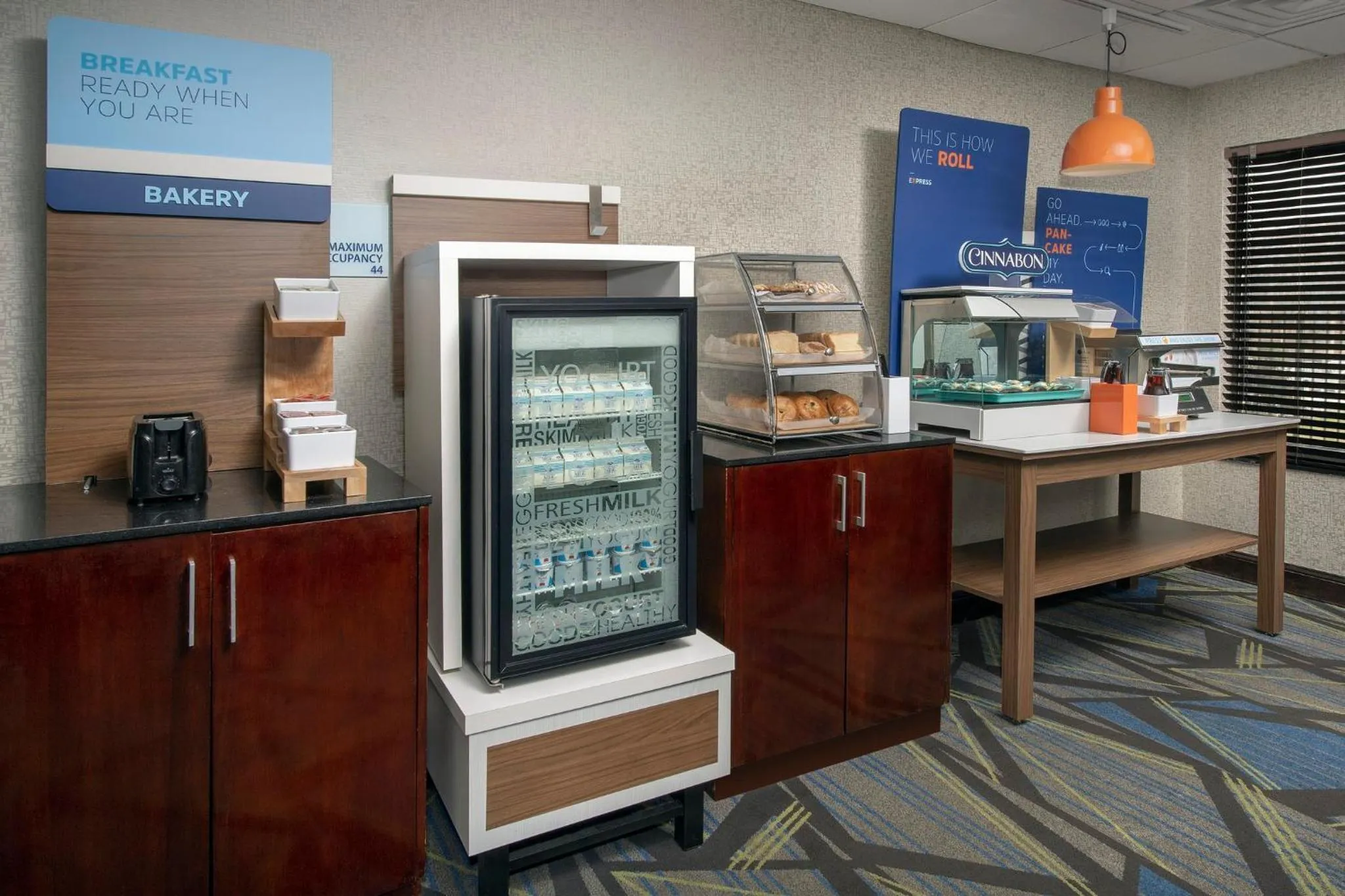 Breakfast in Holiday Inn Express Washington DC-BW Parkway by IHG