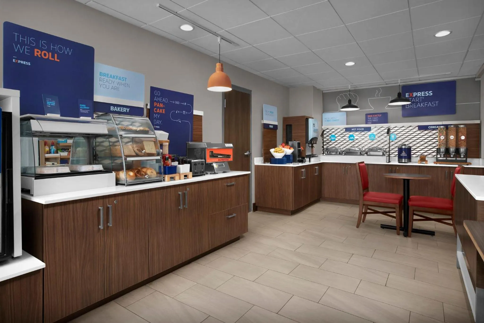 Breakfast in Holiday Inn Express Washington DC-BW Parkway by IHG