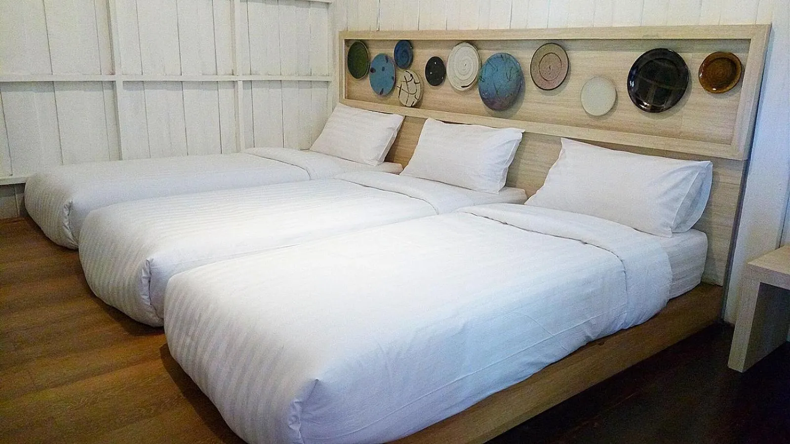 Bedroom, Bed in Baan Mai Kradan Hostel Chiang Rai