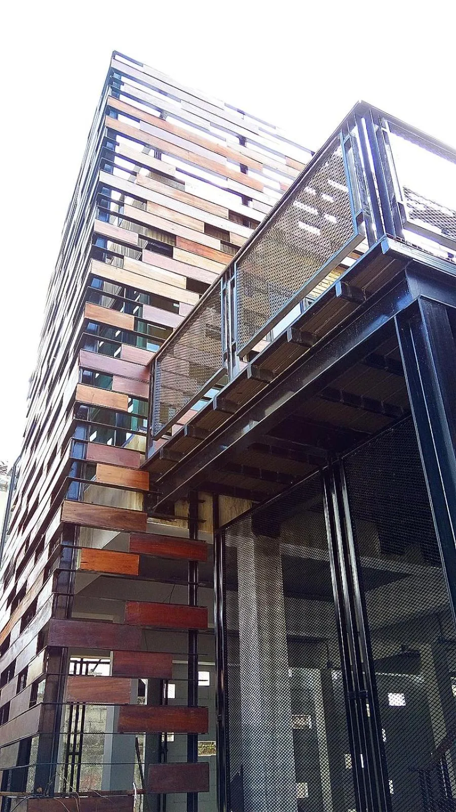 Facade/entrance in Baan Mai Kradan Hostel Chiang Rai