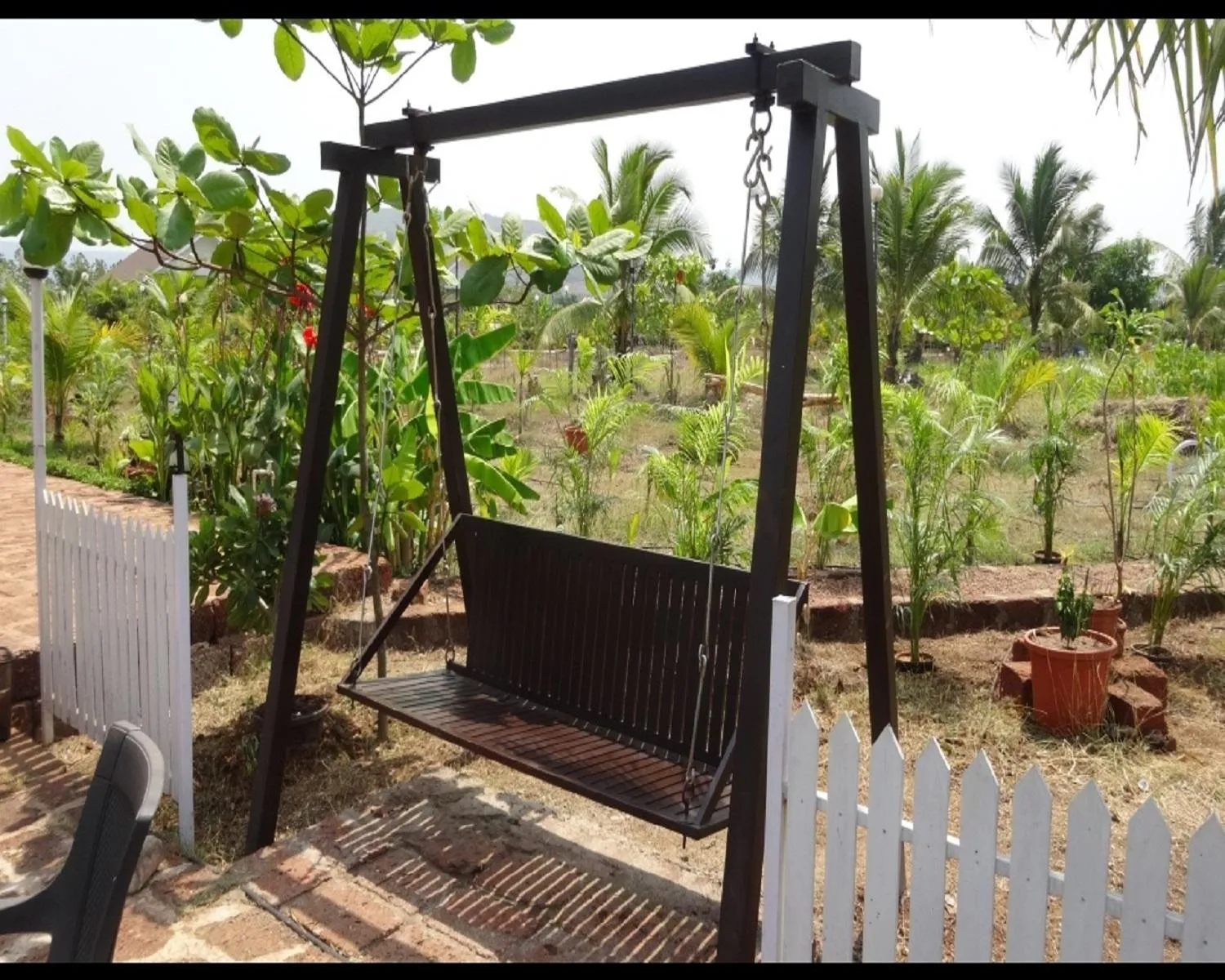 Seating area in Exotica Beach Retreats Diveagar