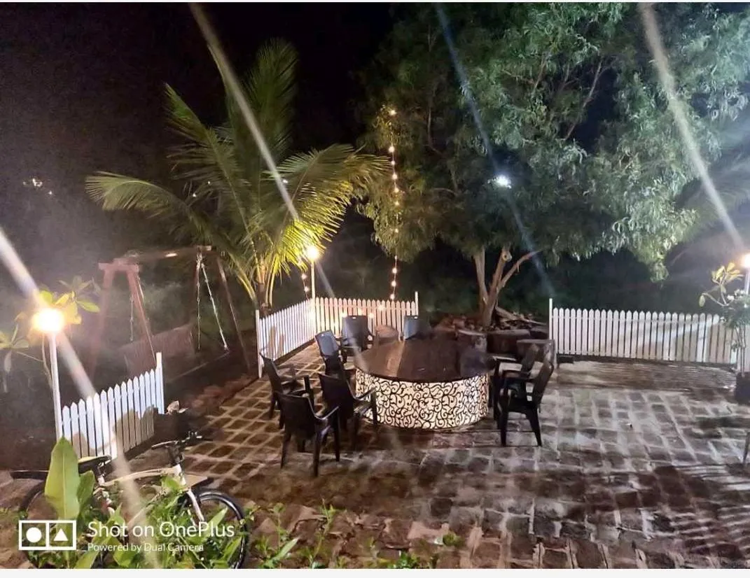 Seating area in Exotica Beach Retreats Diveagar