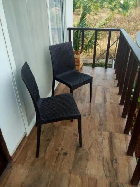 Balcony/Terrace in Exotica Beach Retreats Diveagar