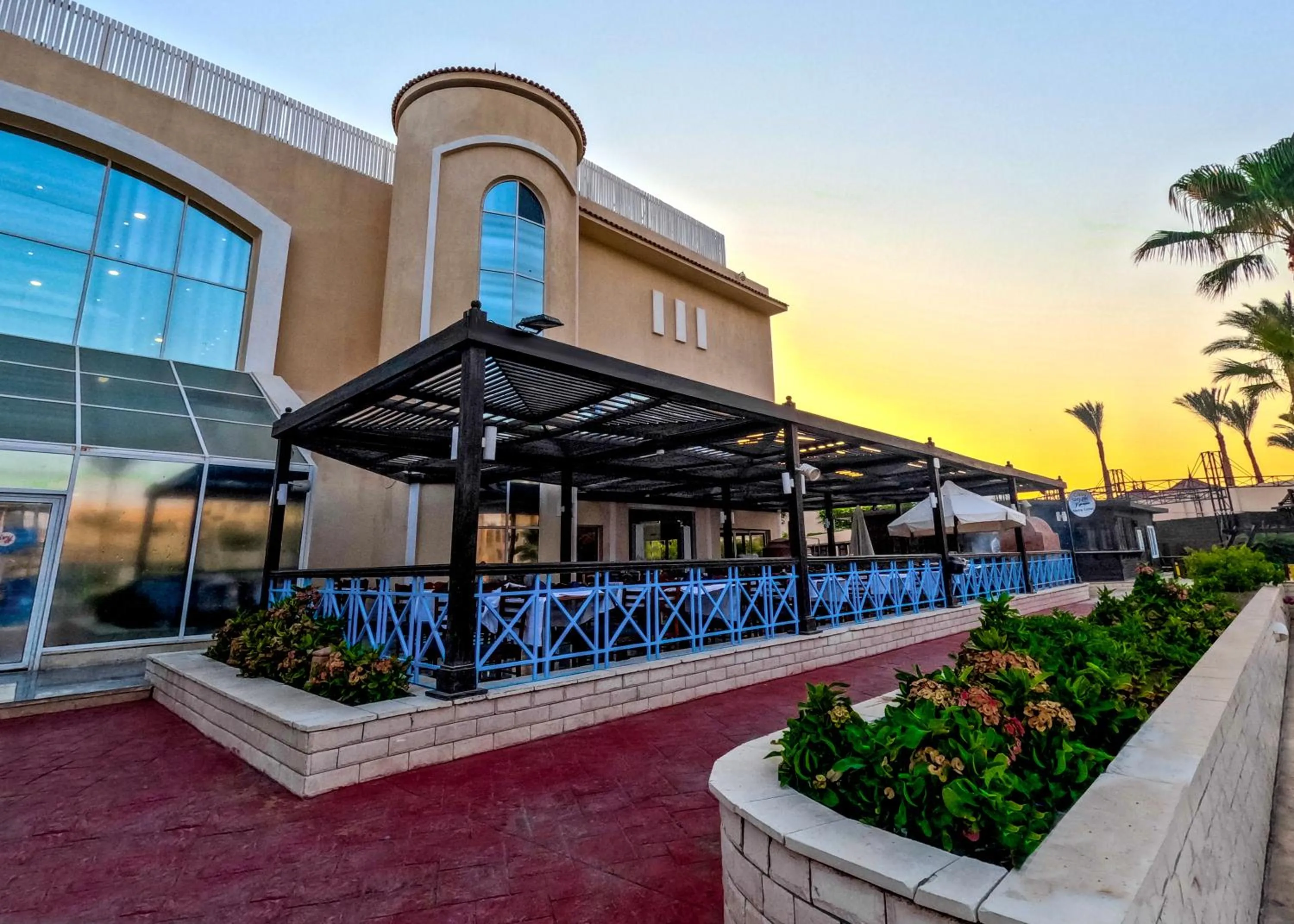 Property building in Ivy Cyrene Island Aqua Park Resort