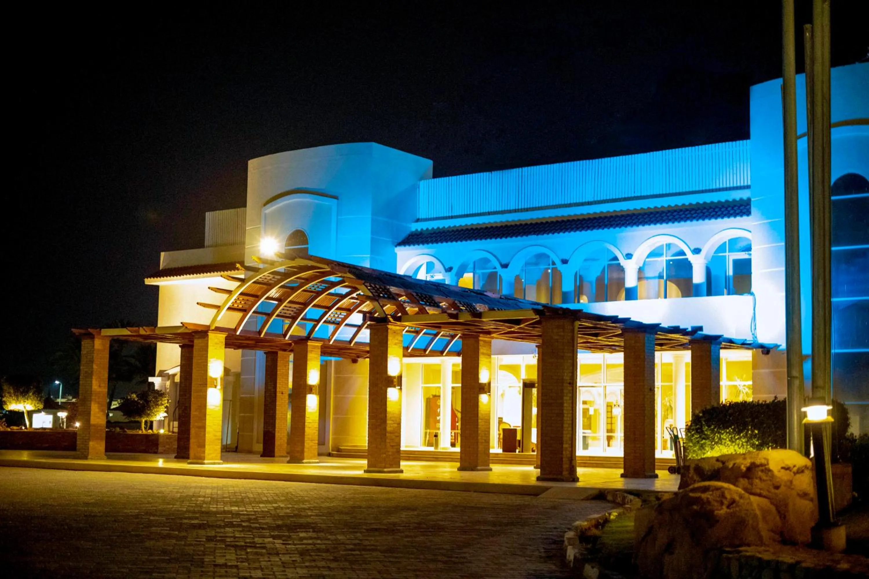 Facade/entrance in Ivy Cyrene Island Aqua Park Resort