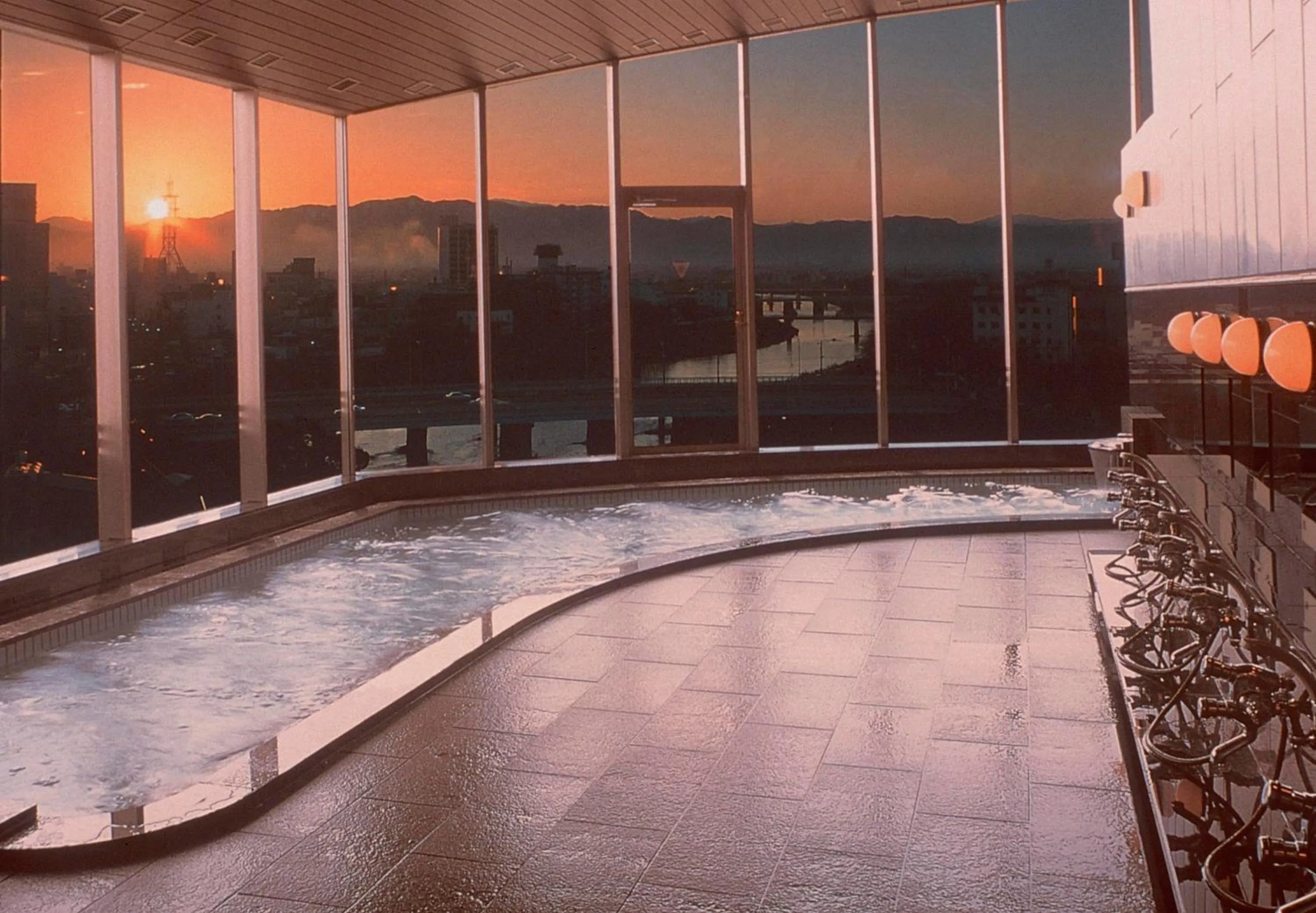 Sunrise in Hotel Riverge Akebono