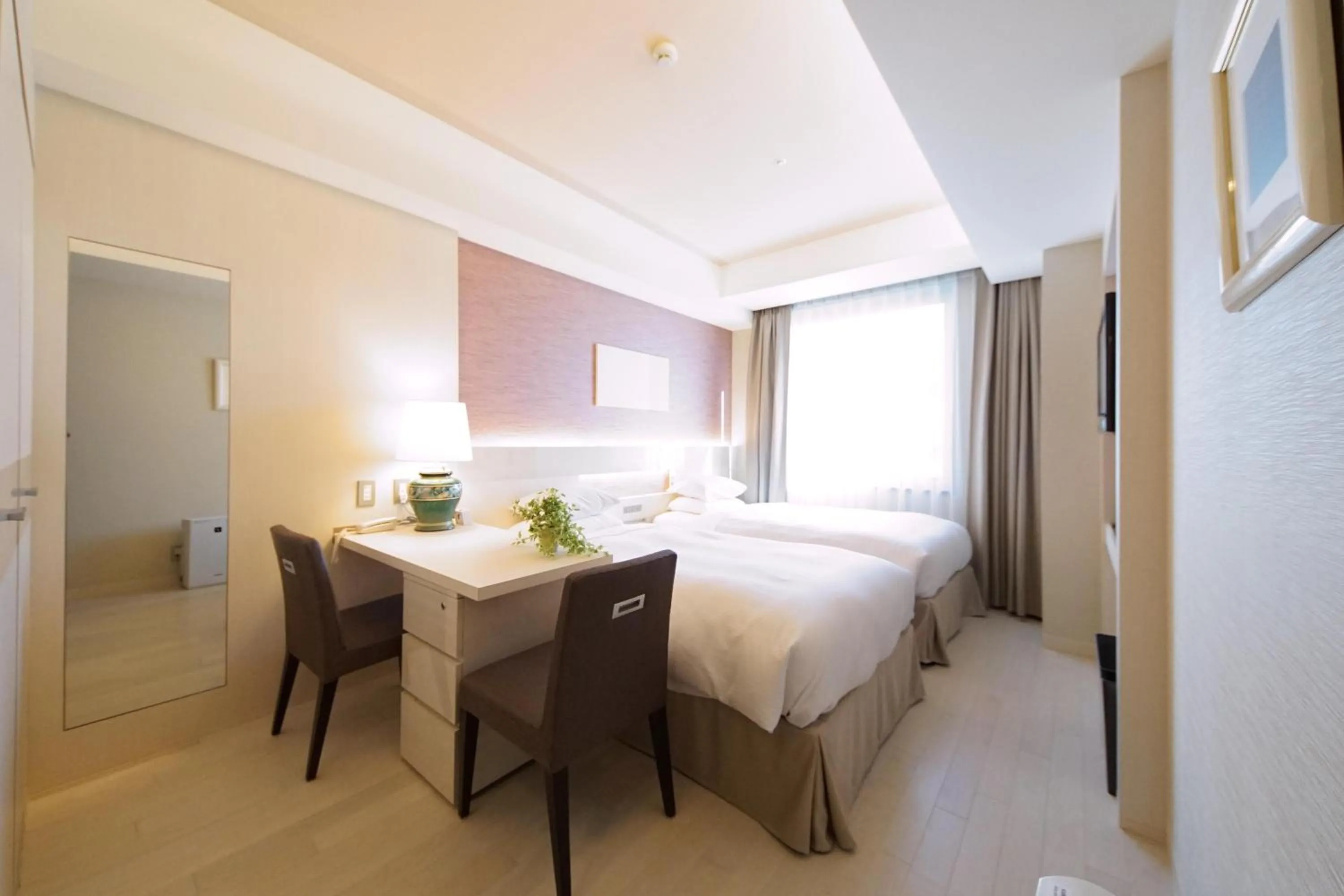 Bed in Hotel Riverge Akebono