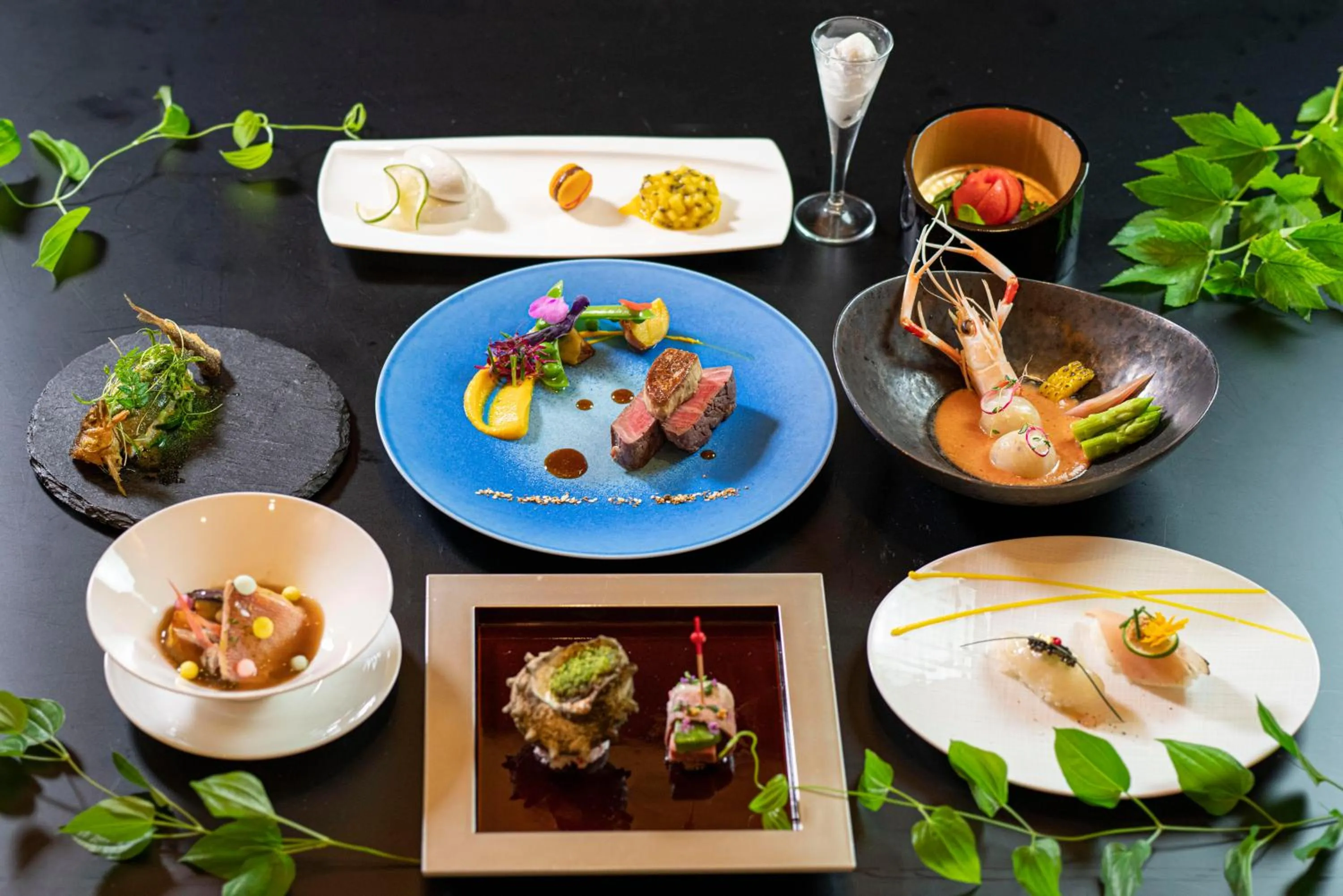 Restaurant/places to eat in Hotel Riverge Akebono